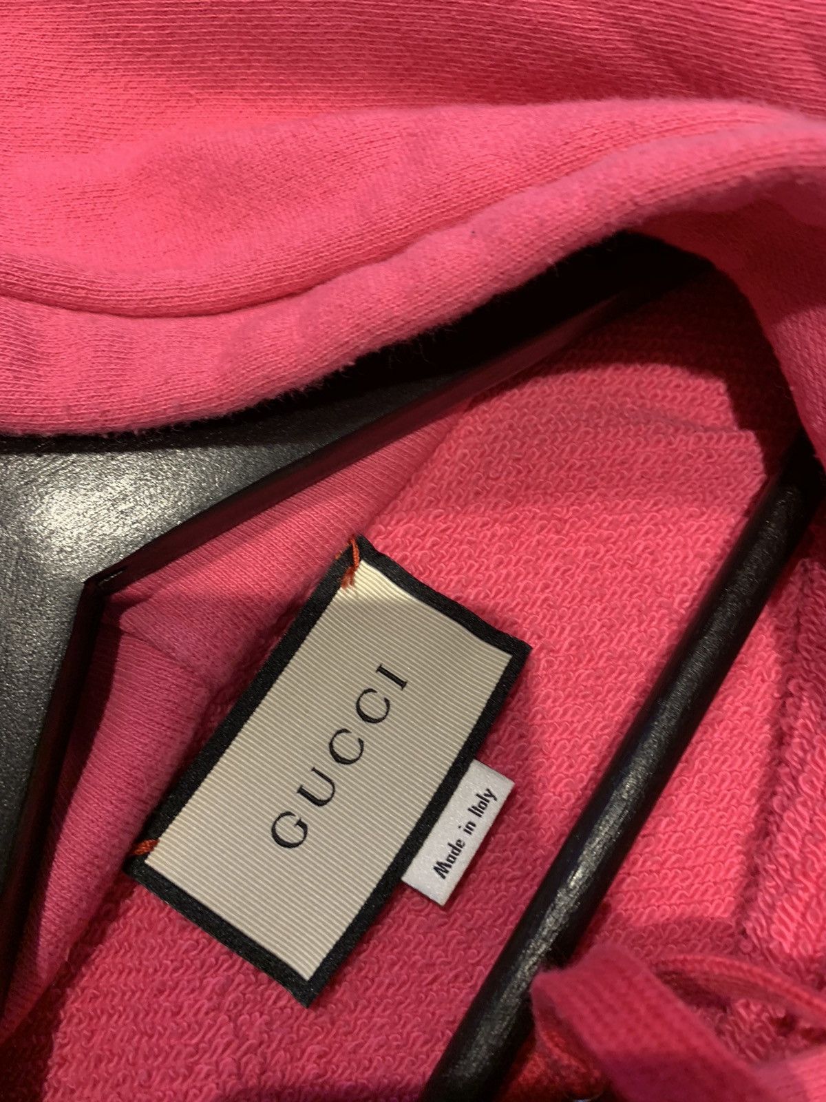 Gucci Pink Loved Beaded Hoodie Size US L / EU 52-54 / 3 - 5 Thumbnail