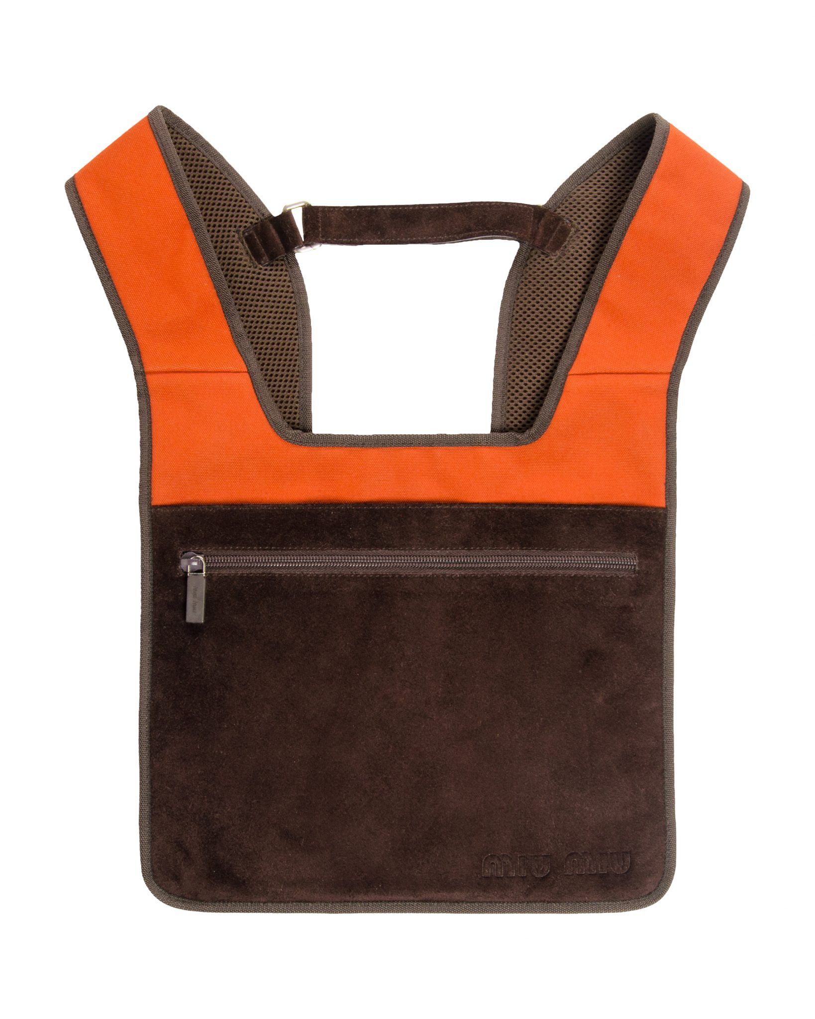 Miu Miu 1999 MIU MIU SUEDE CHEST RIG BACKPACK NEW BAG, Grailed