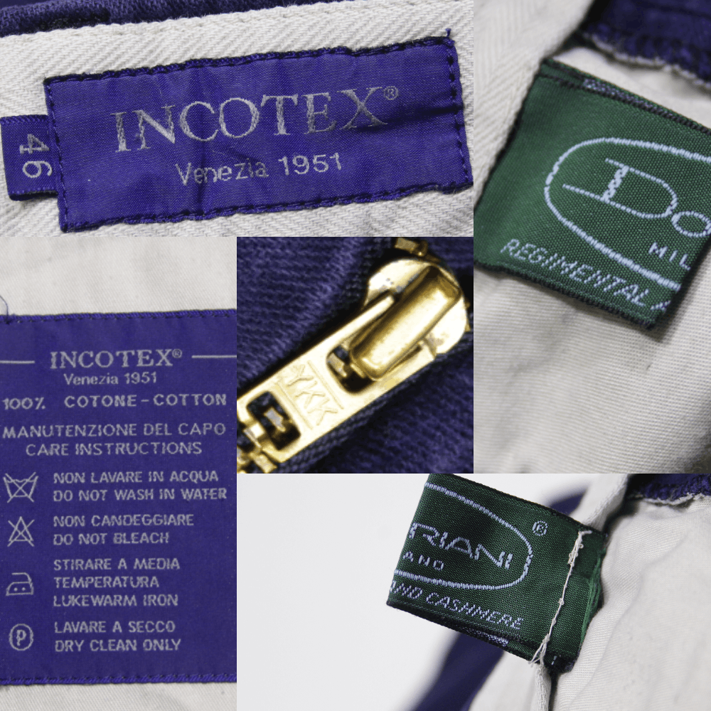 Incotex Vintage Washed Pants Size US 30 / EU 46 - 11 Thumbnail