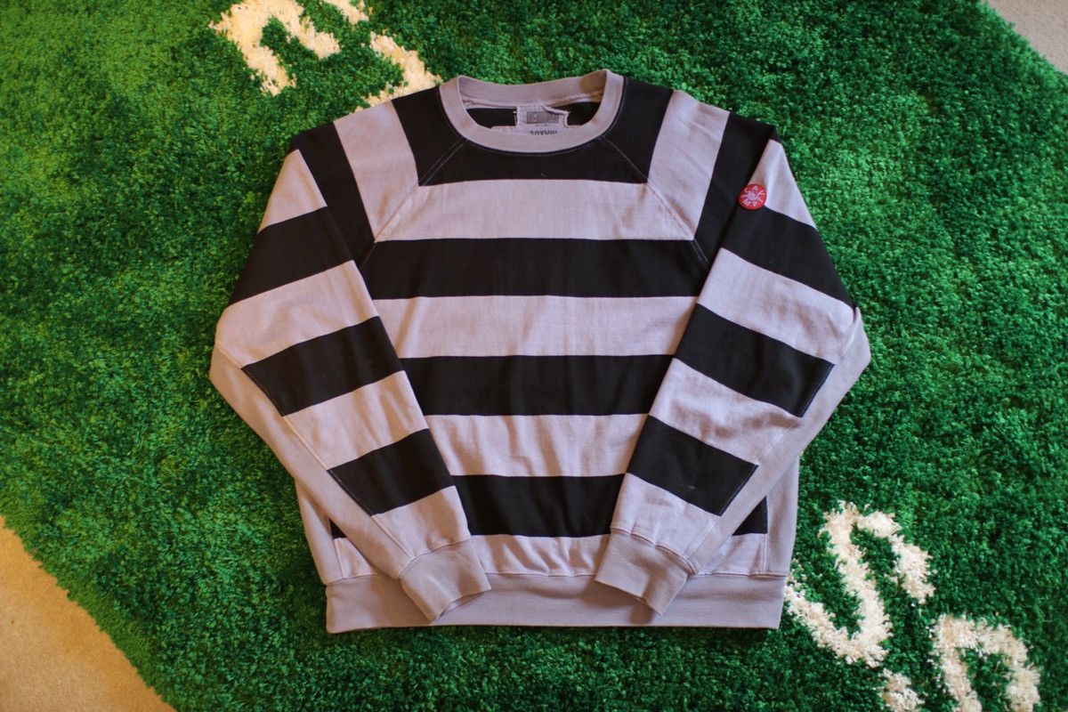 Cav Empt Cav Empt Stripe Overdye Crewneck #2 Stripe | Grailed