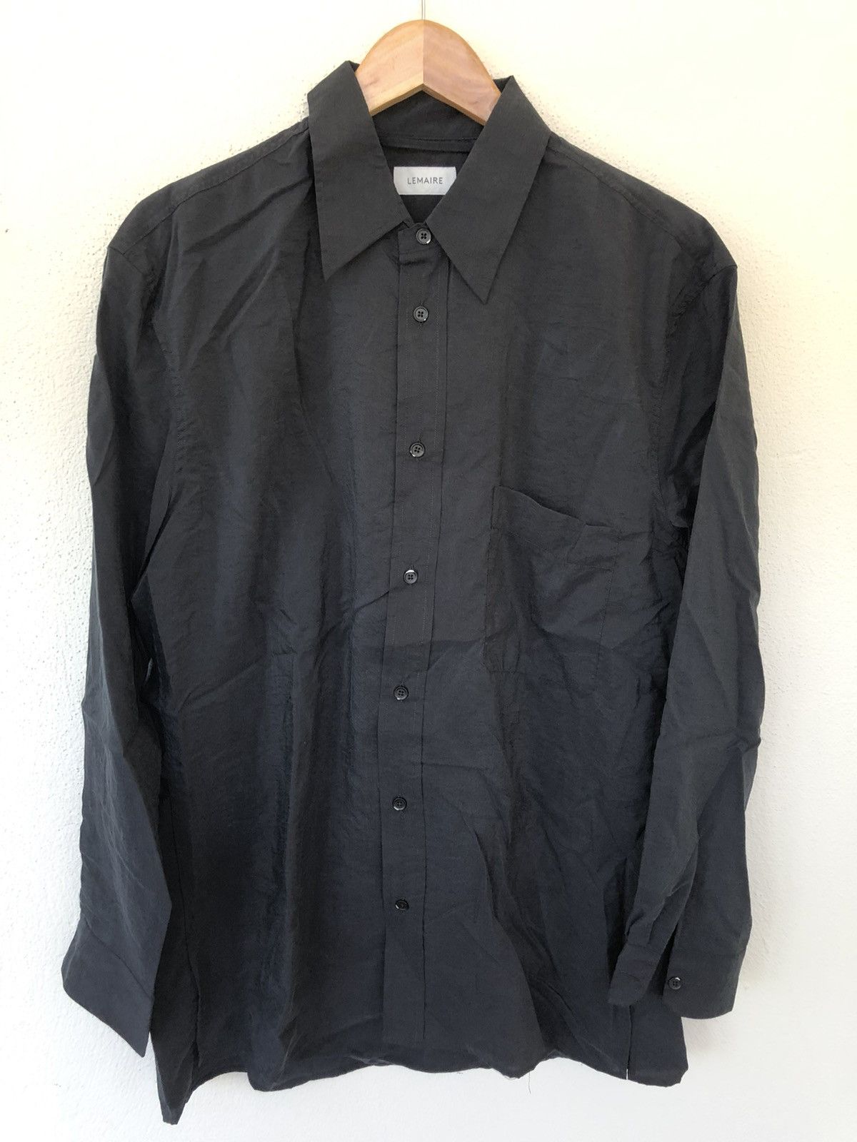 Lemaire LEMAIRE Dry Silk Shirt size 48 | Grailed