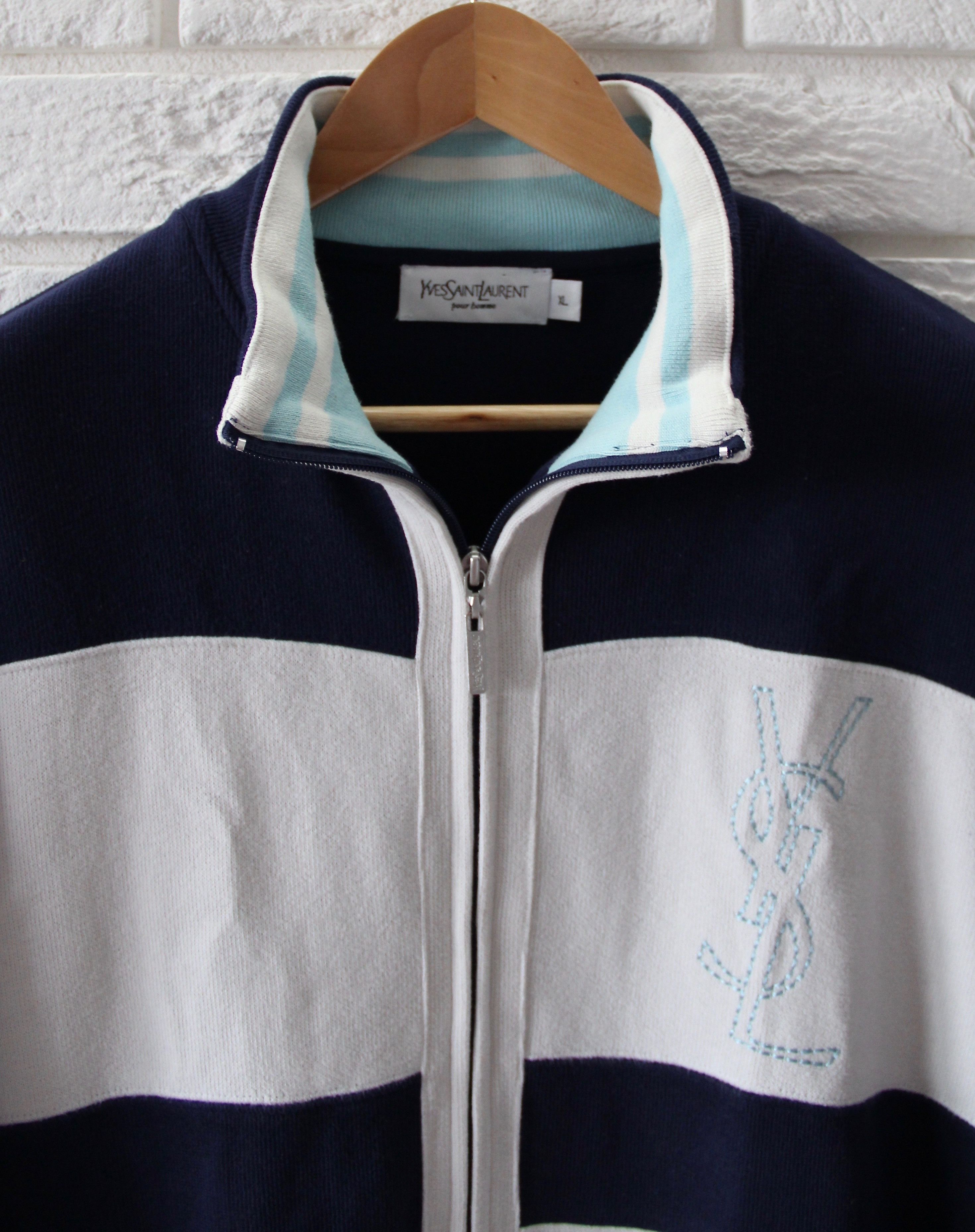 Yves Saint Laurent Logo Zipper Size US XL / EU 56 / 4 - 3 Thumbnail