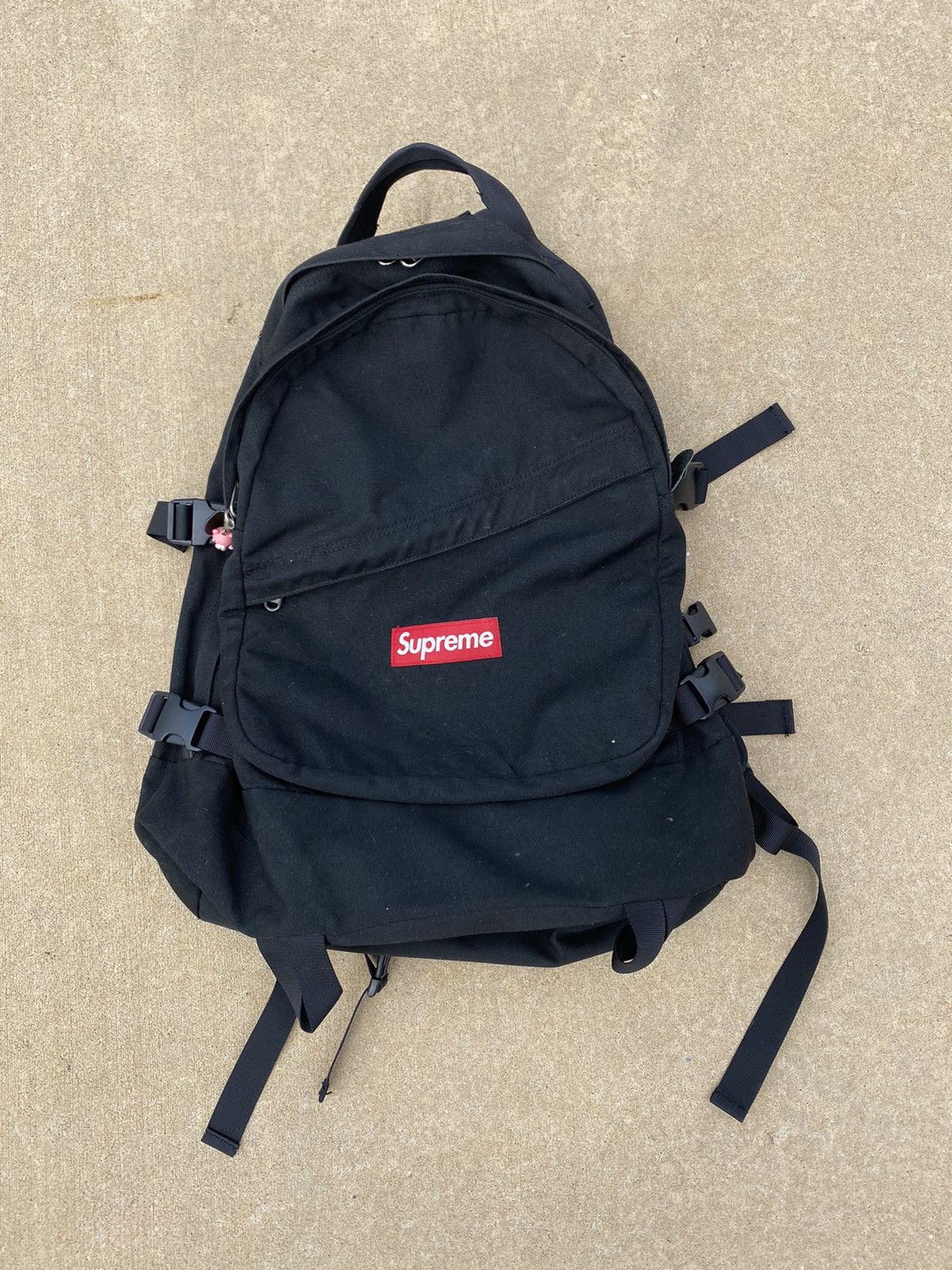 Supreme SS09 Supreme Sunbrella Backpack Black | Grailed