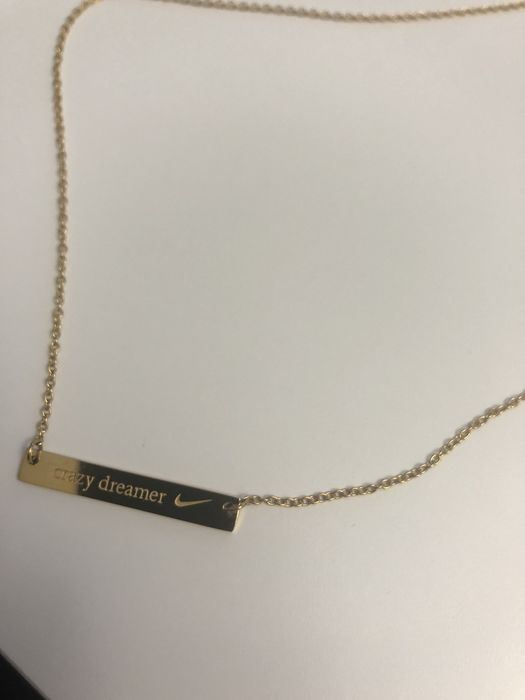 Nike Nike Crazy Dreamer Gold Tone Necklace Grailed