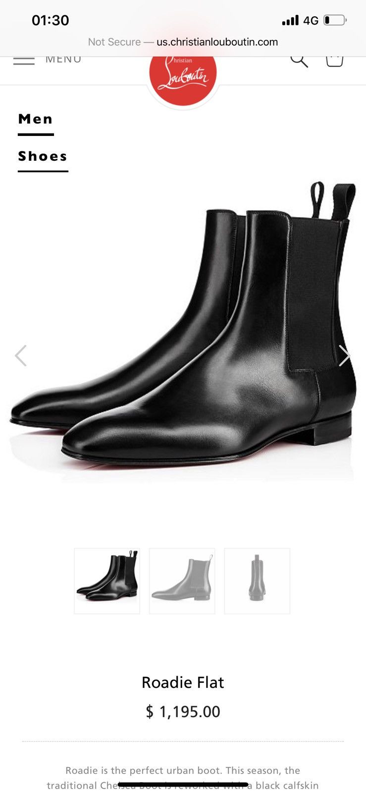 Louboutin roadie best sale