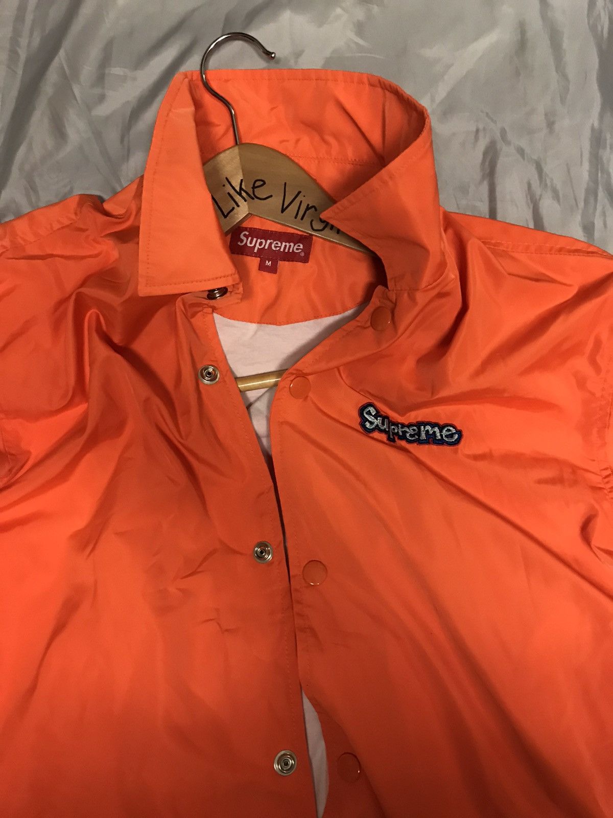 Supreme Gonz Logo Coaches Jacket Red