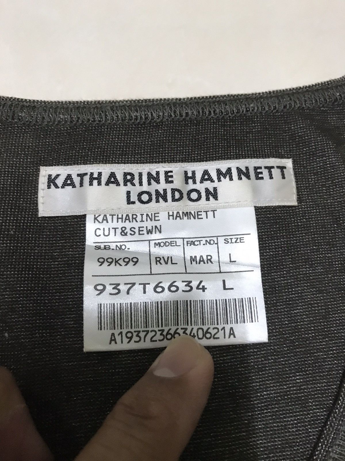 Japanese Brand 🔥🔥FINAL DROP!!! KATHARINE HAMNETT LONDON Size US M / EU 48-50 / 2 - 3 Thumbnail
