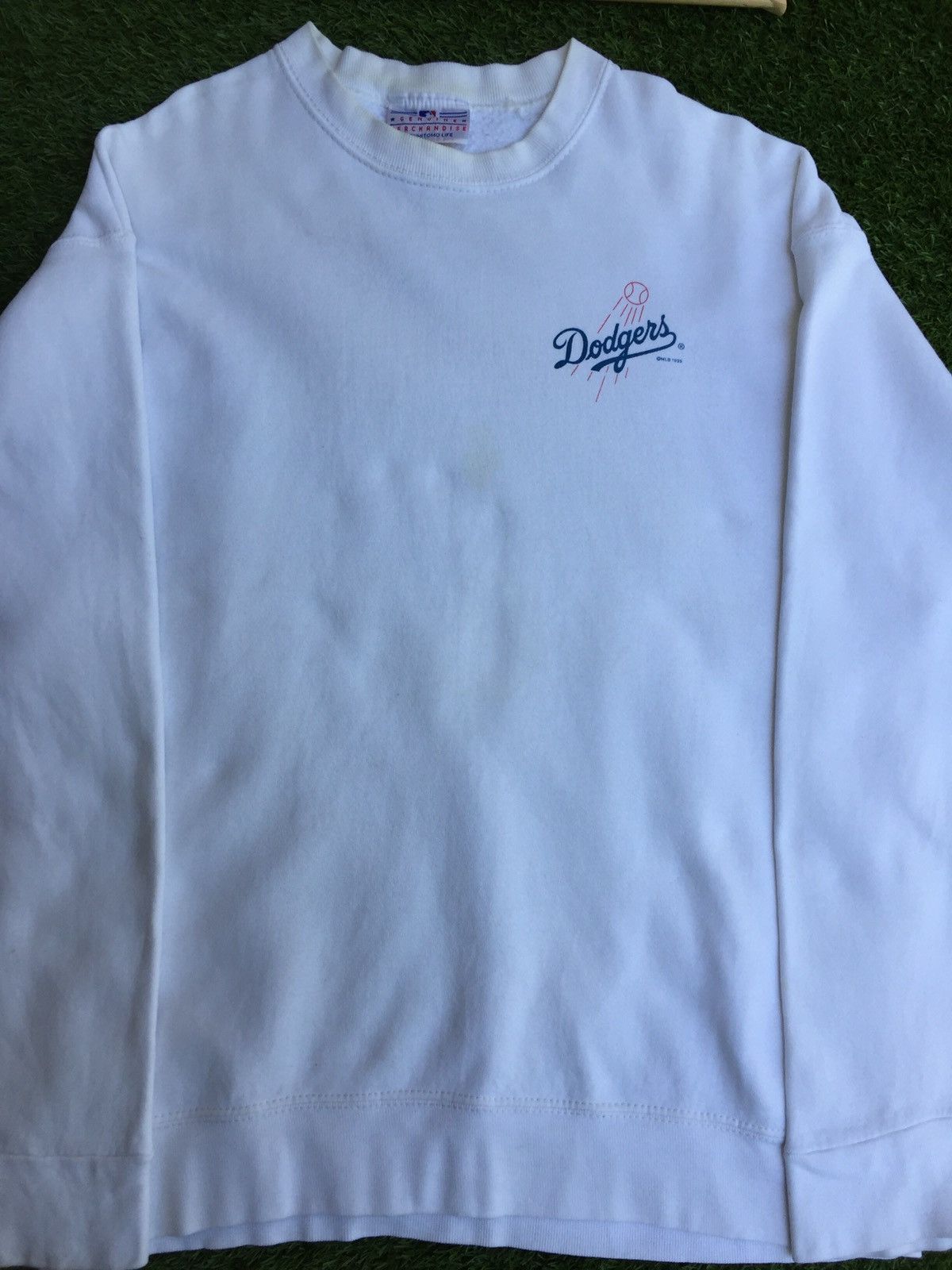 MLB Vintage Dodgers 1995 Hideo Nomo No 16 MLB Sweatshirt Size US XL / EU 56 / 4 - 4 Thumbnail