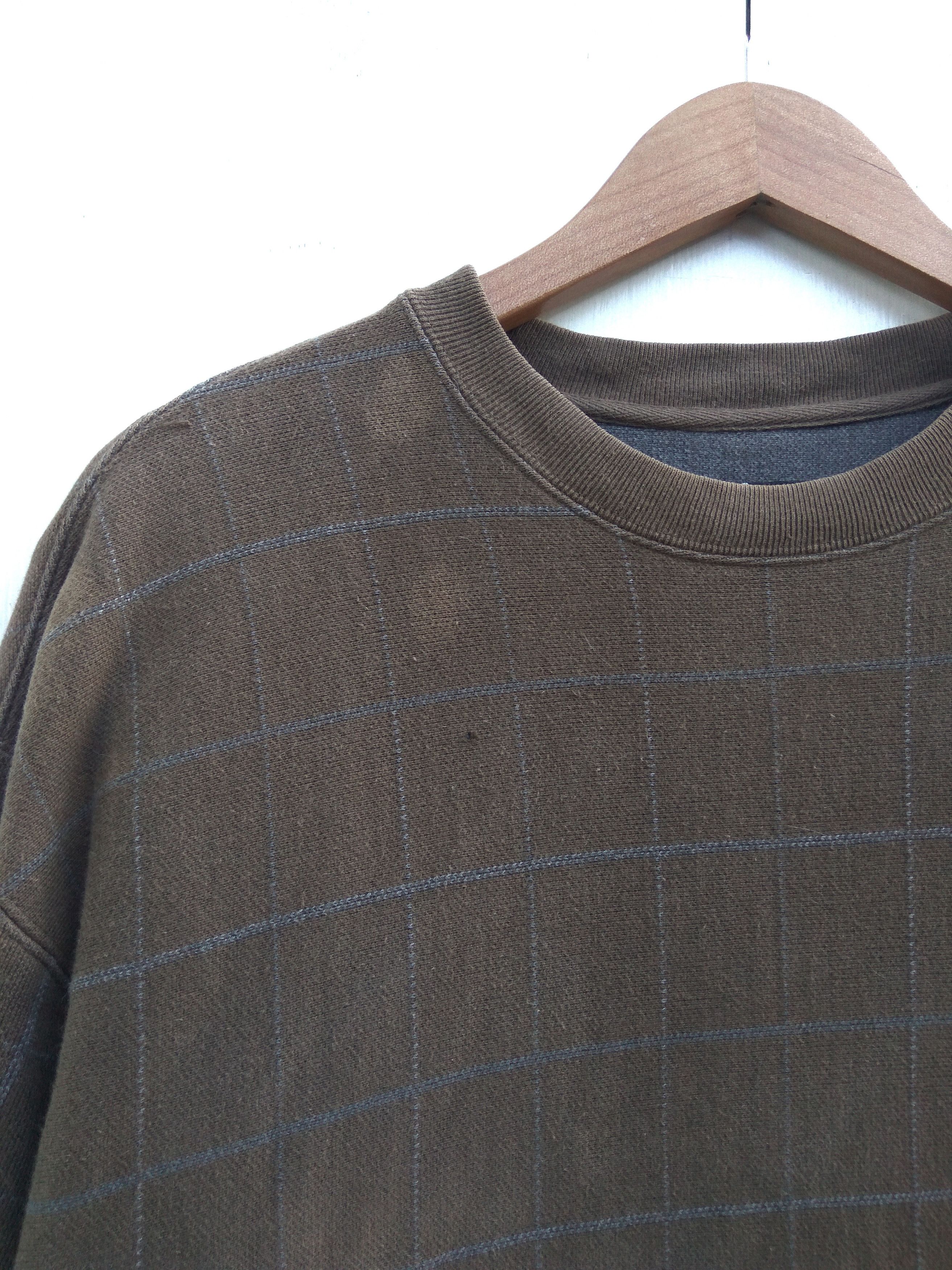 Japanese Brand Breath sweatshirt chekered Size US L / EU 52-54 / 3 - 3 Thumbnail
