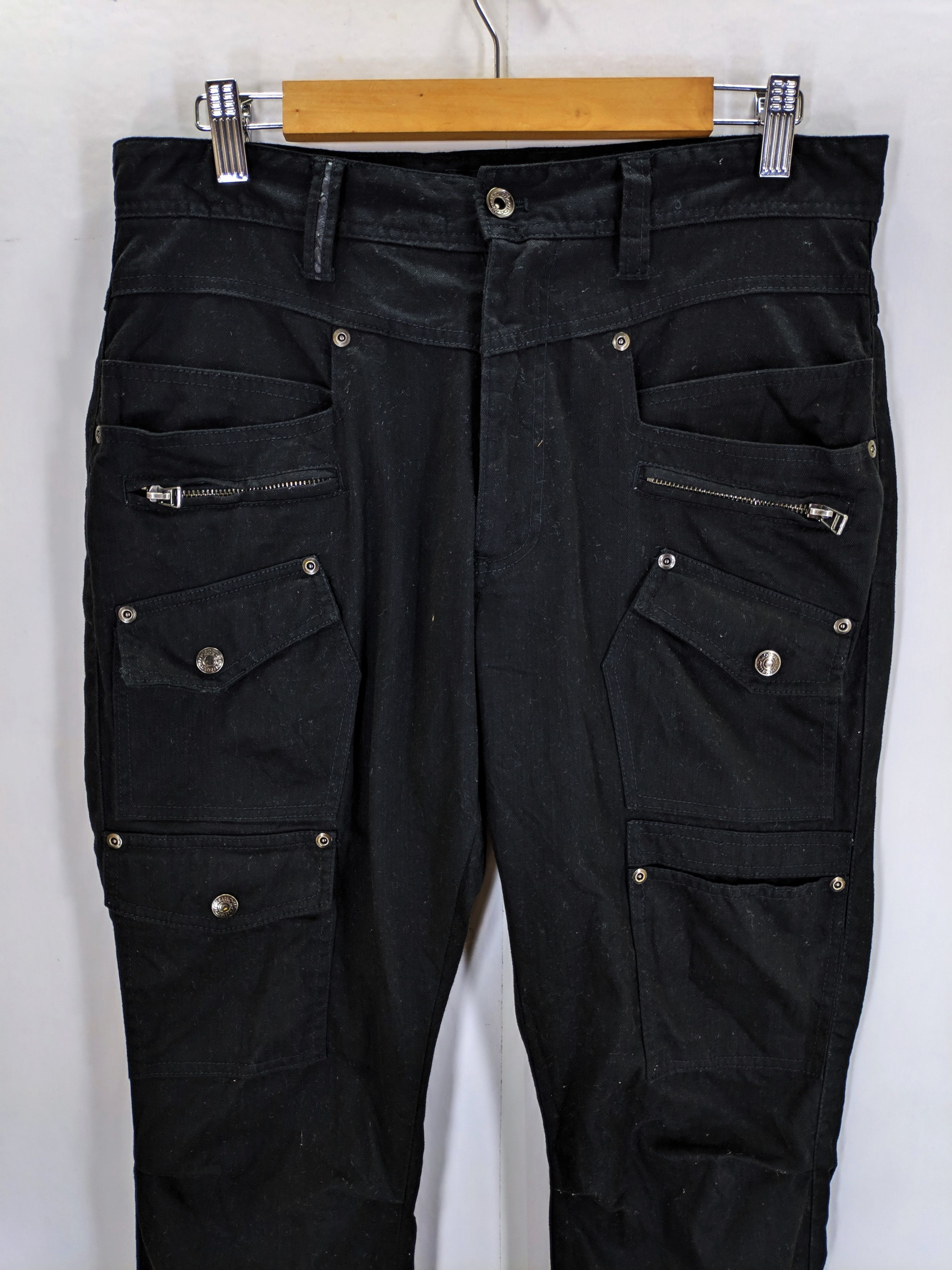 Le Grande Bleu (L.G.B.) × Mossimo Mossimo Japan Pants Tactical Pocket Salt N Pepper Design Size US 32 / EU 48 - 2 Thumbnail