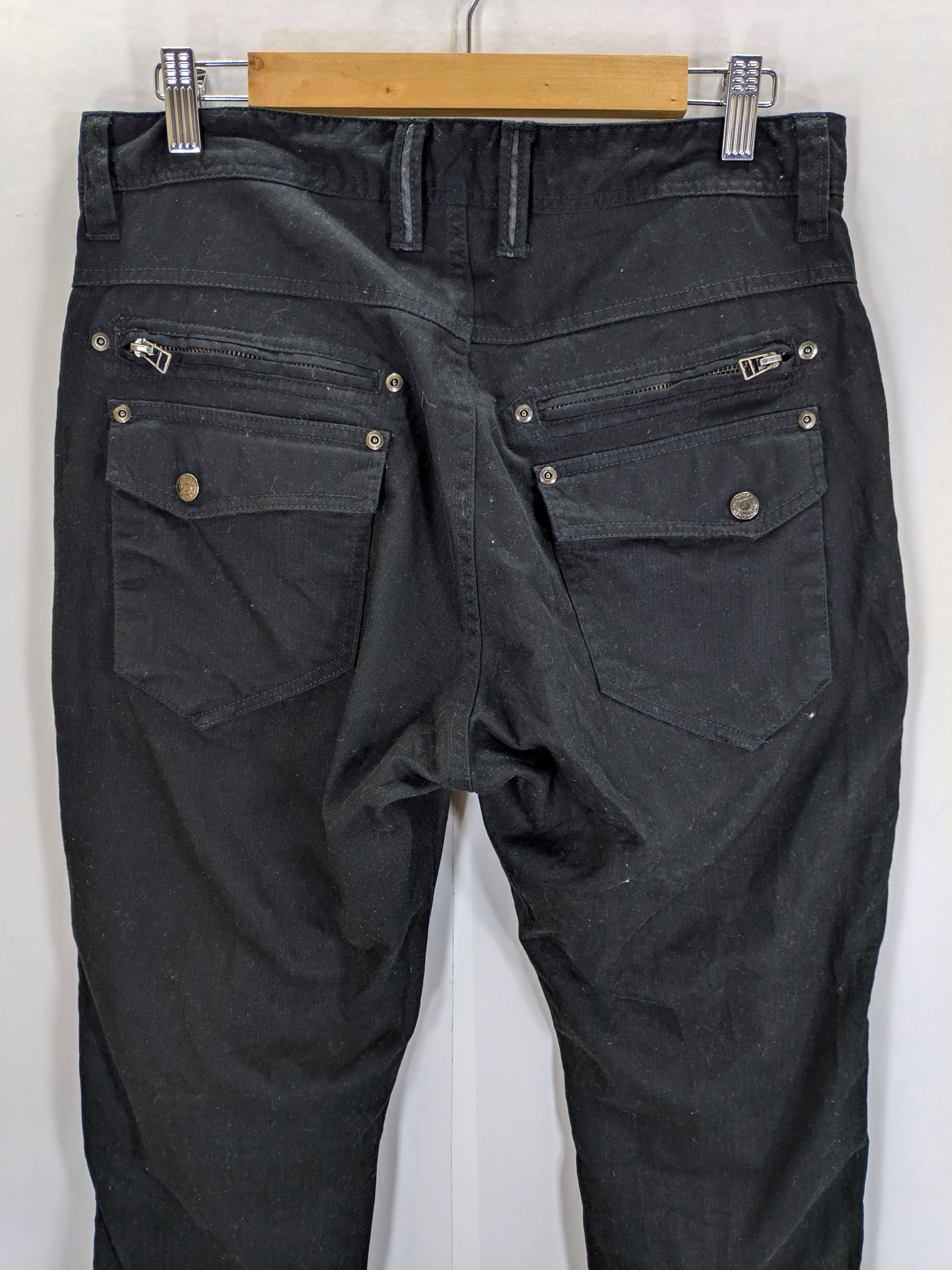 Le Grande Bleu (L.G.B.) × Mossimo Mossimo Japan Pants Tactical Pocket Salt N Pepper Design Size US 32 / EU 48 - 11 Thumbnail