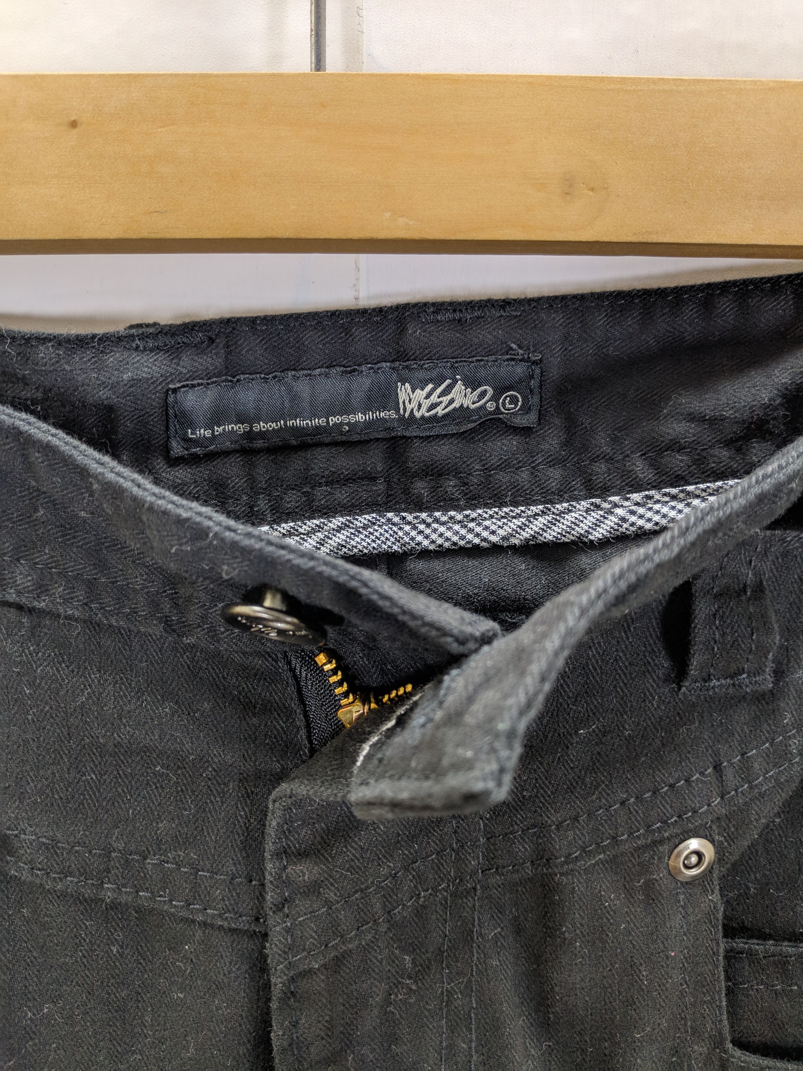 Le Grande Bleu (L.G.B.) × Mossimo Mossimo Japan Pants Tactical Pocket Salt N Pepper Design Size US 32 / EU 48 - 14 Thumbnail