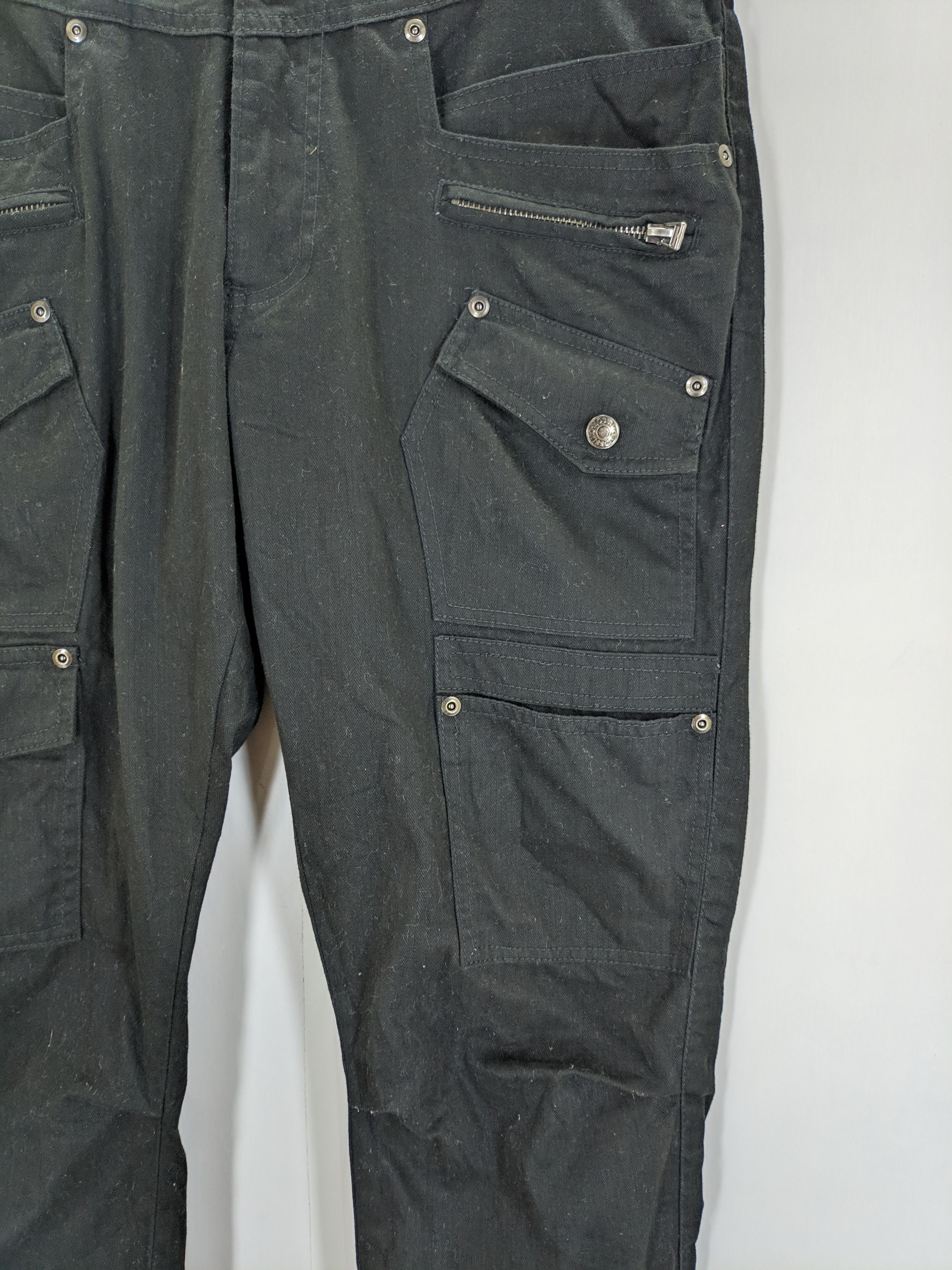 Le Grande Bleu (L.G.B.) × Mossimo Mossimo Japan Pants Tactical Pocket Salt N Pepper Design Size US 32 / EU 48 - 7 Thumbnail