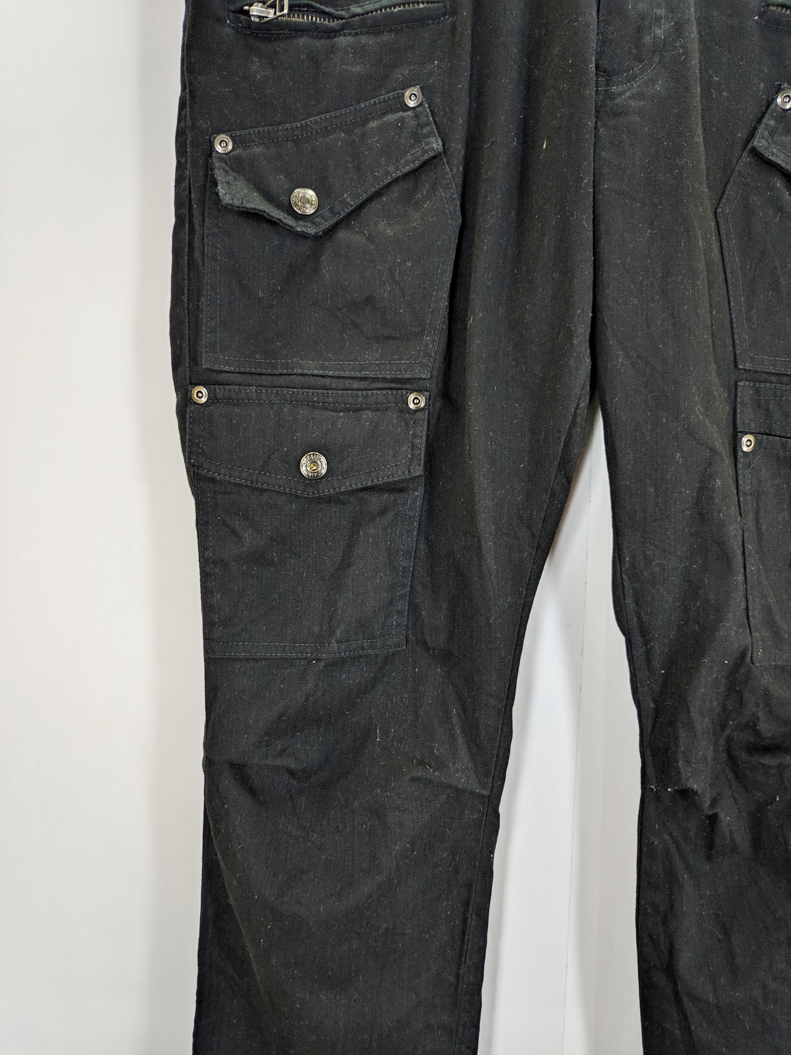 Le Grande Bleu (L.G.B.) × Mossimo Mossimo Japan Pants Tactical Pocket Salt N Pepper Design Size US 32 / EU 48 - 10 Thumbnail