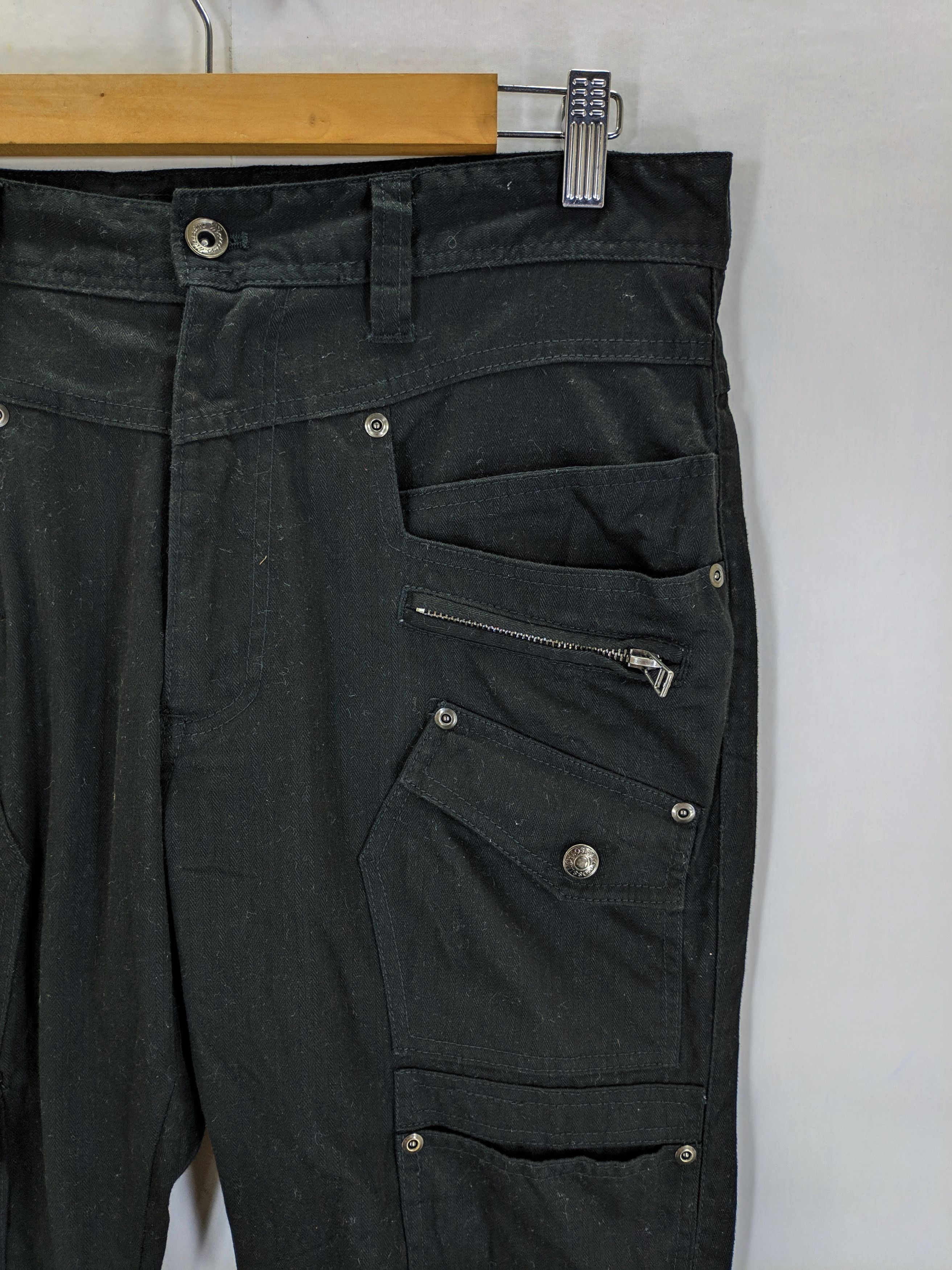 Le Grande Bleu (L.G.B.) × Mossimo Mossimo Japan Pants Tactical Pocket Salt N Pepper Design Size US 32 / EU 48 - 3 Thumbnail