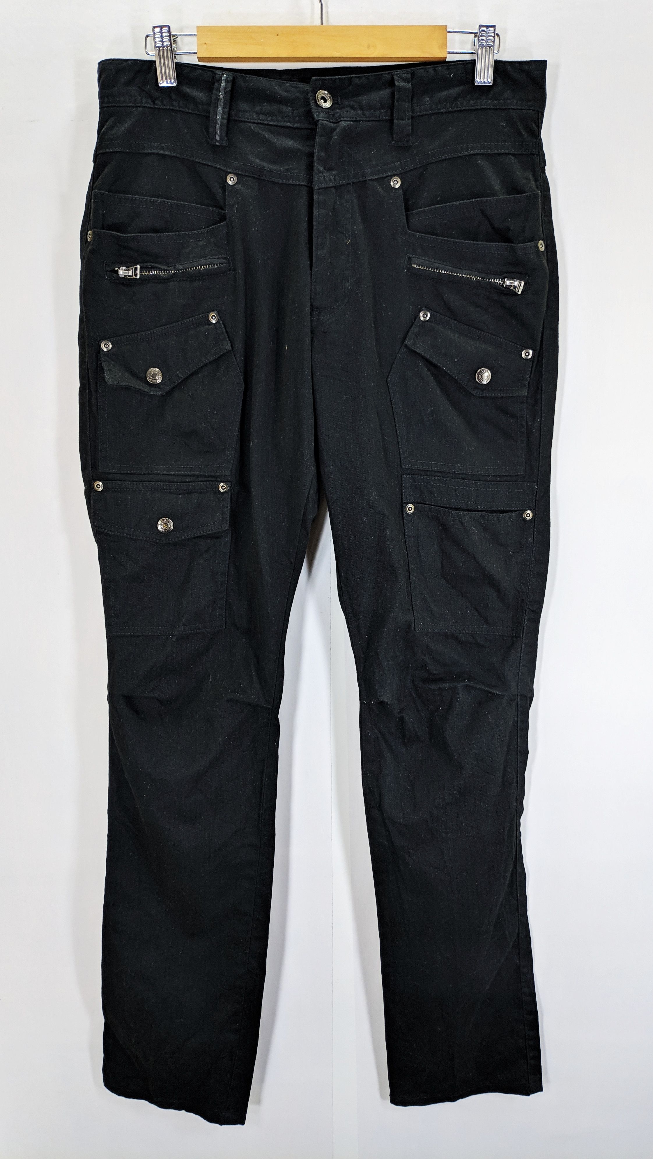Le Grande Bleu (L.G.B.) × Mossimo Mossimo Japan Pants Tactical Pocket Salt N Pepper Design Size US 32 / EU 48 - 1 Thumbnail