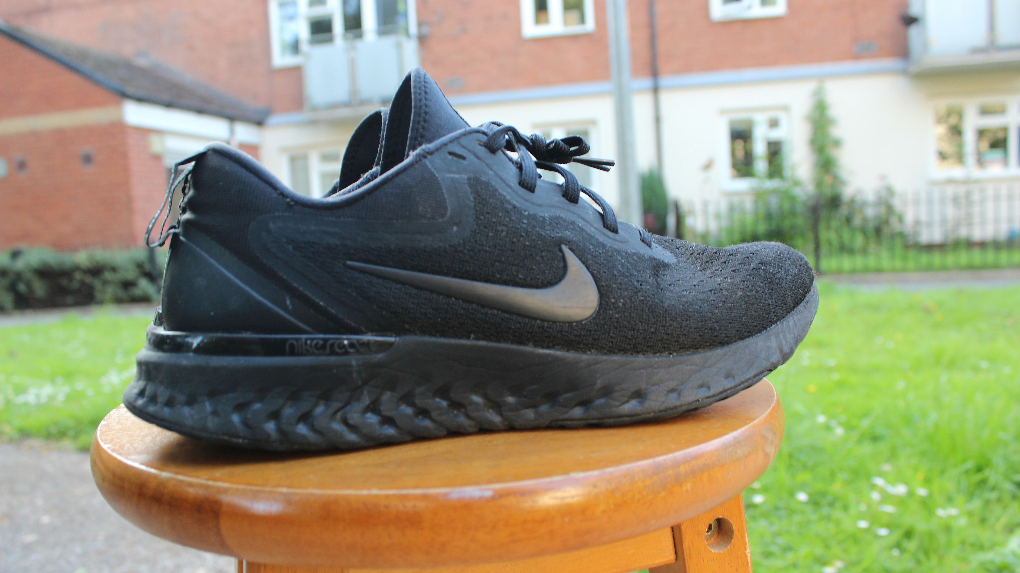 Nike Odyssey React Triple Black Grailed