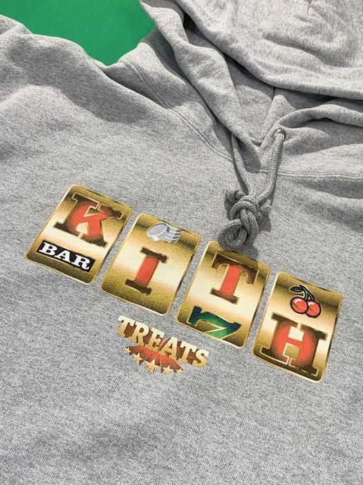 Kith Kith Treats Jackpot Hoodie Grey authentic | Grailed