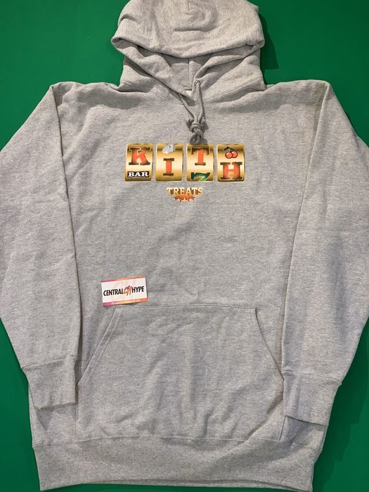 Kith Kith Treats Jackpot Hoodie Grey authentic | Grailed