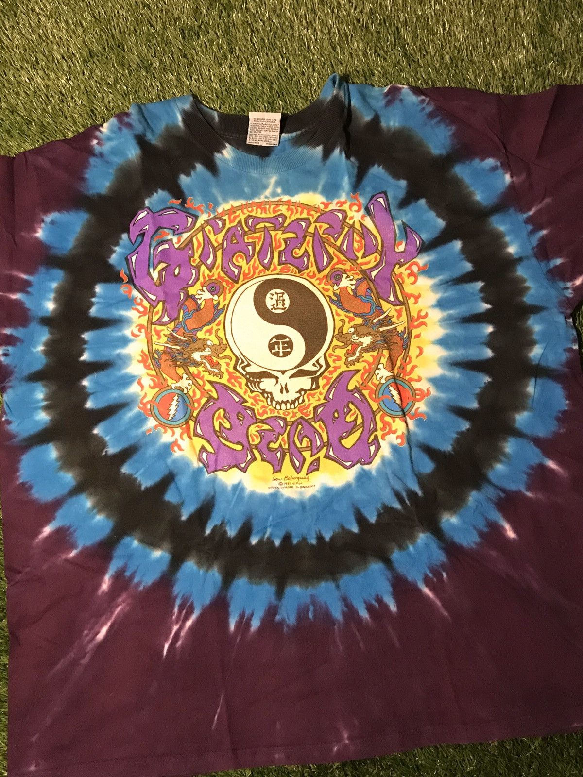 激レア☻GRATEFUL DEAD☻新品 Grateful Dead × Liquid Blue × Vintage Vintage Grateful Dead