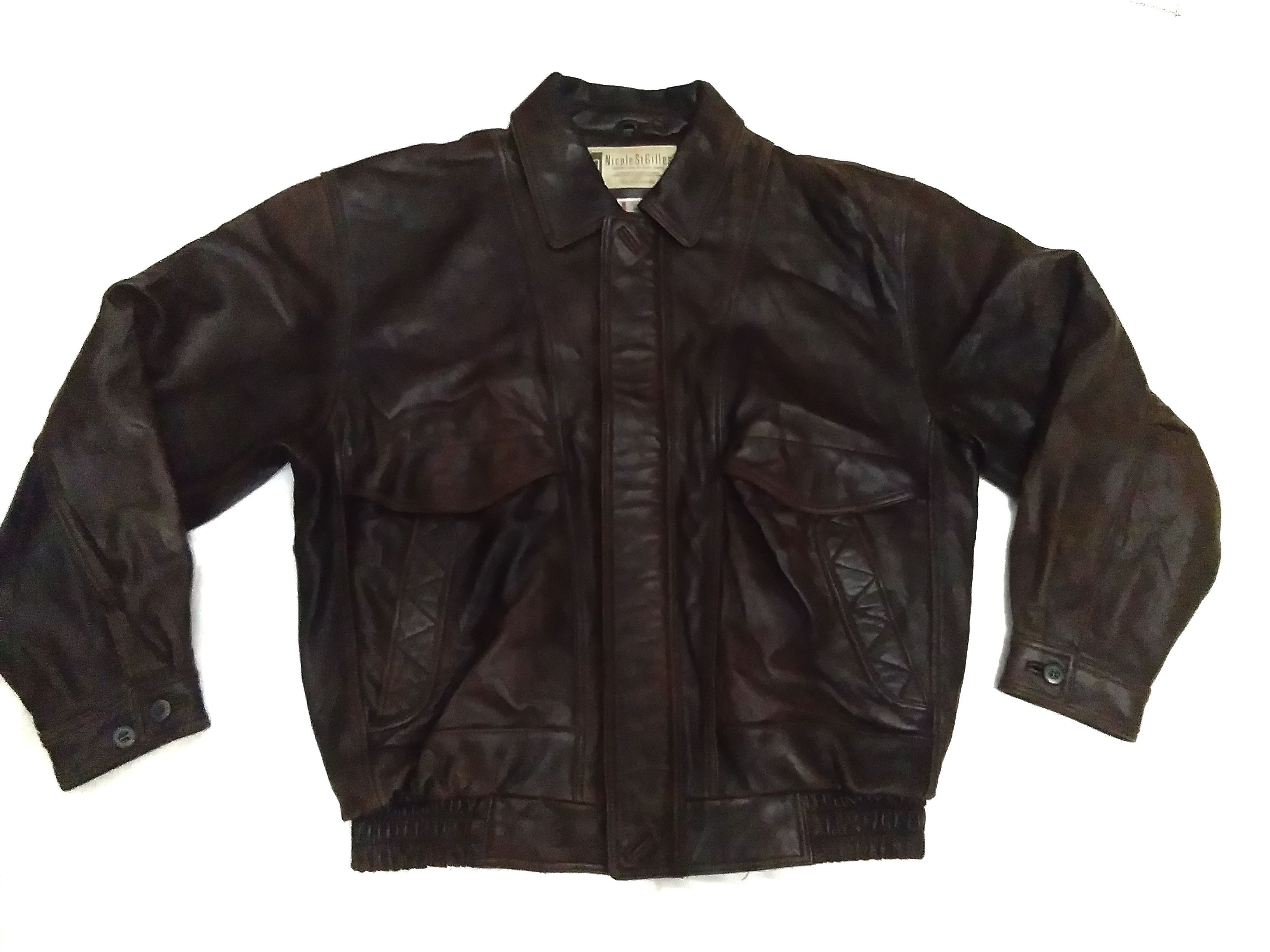 Vintage Vintage Nicole St Gilles Leather Jacket | Grailed