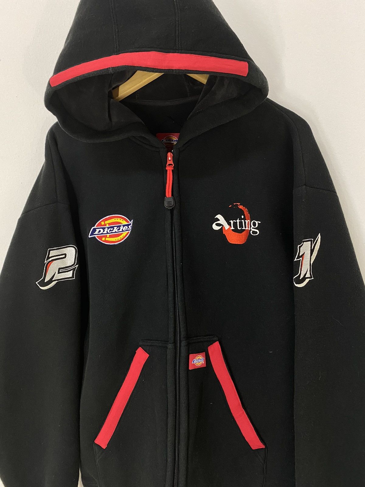 Dickies Rare Arting Racing Team Impul Hoodies Embroidered Logo Size US L / EU 52-54 / 3 - 3 Thumbnail