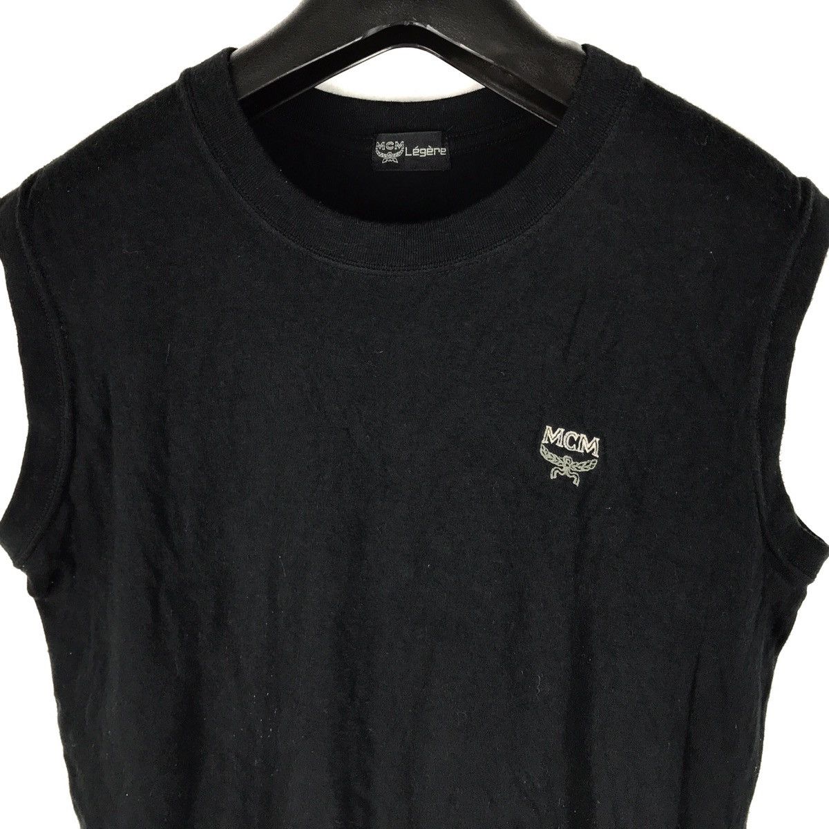 MCM MCM SLEVELESS T-SHIRT EMBROIDERY SMALL LOGO Size US S / EU 44-46 / 1 - 2 Thumbnail