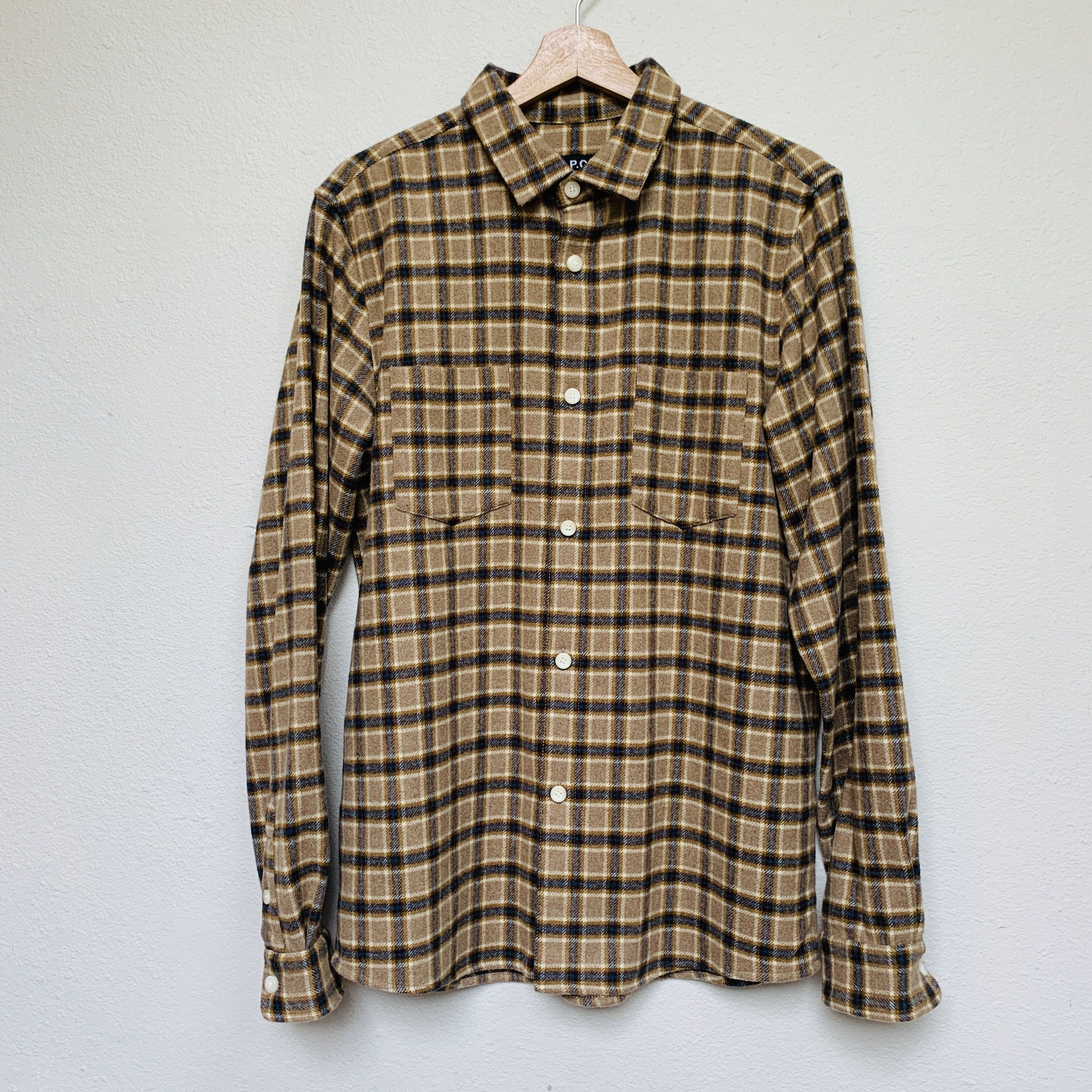 A.P.C. apc flannel Size US S / EU 44-46 / 1 - 1 Thumbnail