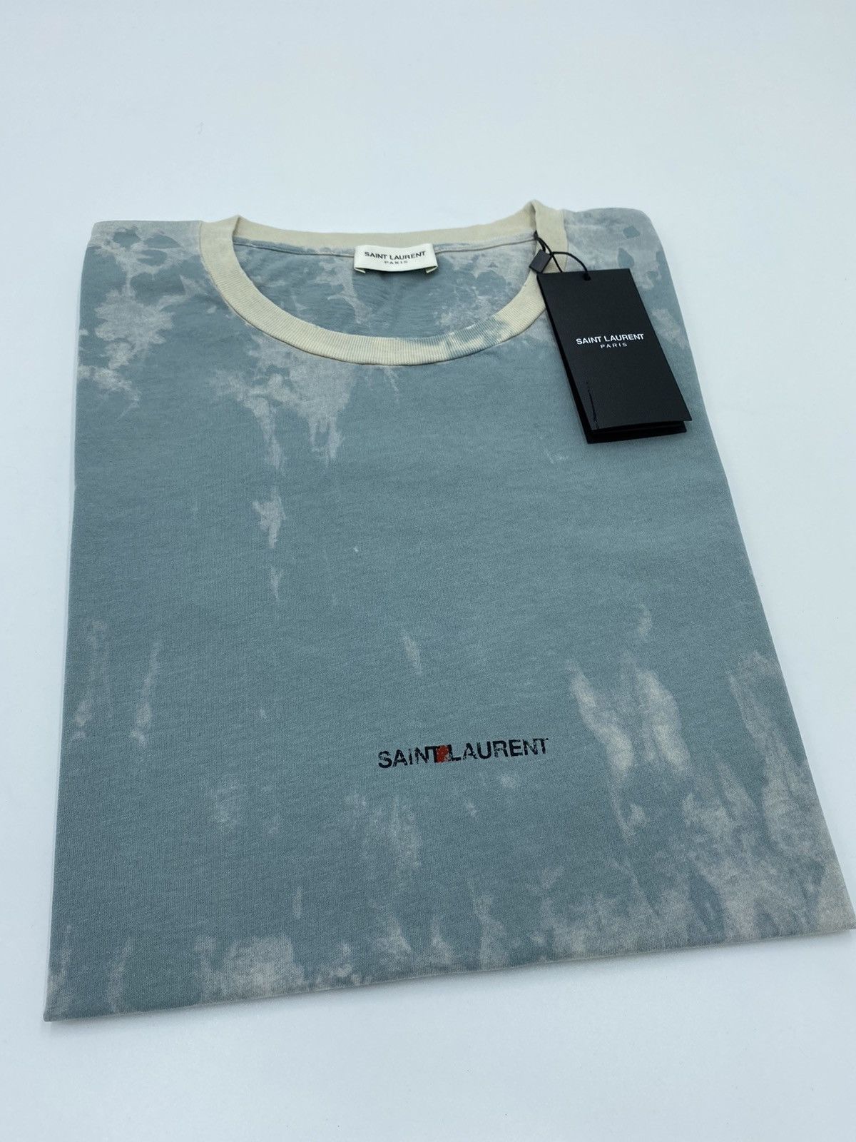 saint laurent tie dye shirt