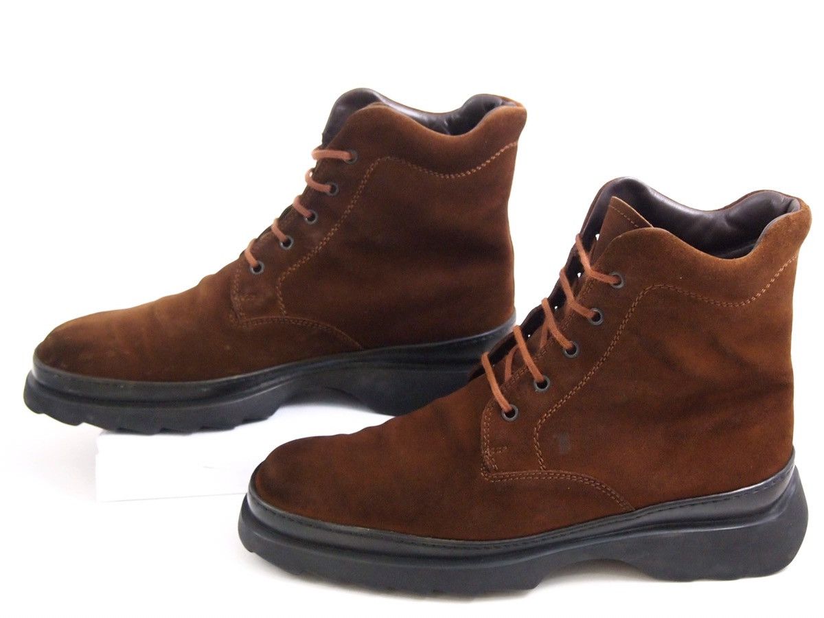 Tod's Tod’s Lug Sole Ankle Boots Size US 10 / EU 43 - 4 Thumbnail