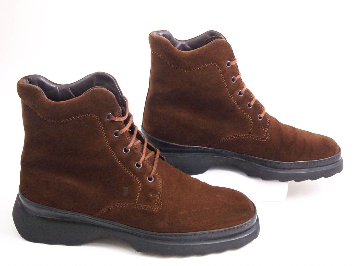 Tod's Tod’s Lug Sole Ankle Boots Size US 10 / EU 43 - 2 Thumbnail
