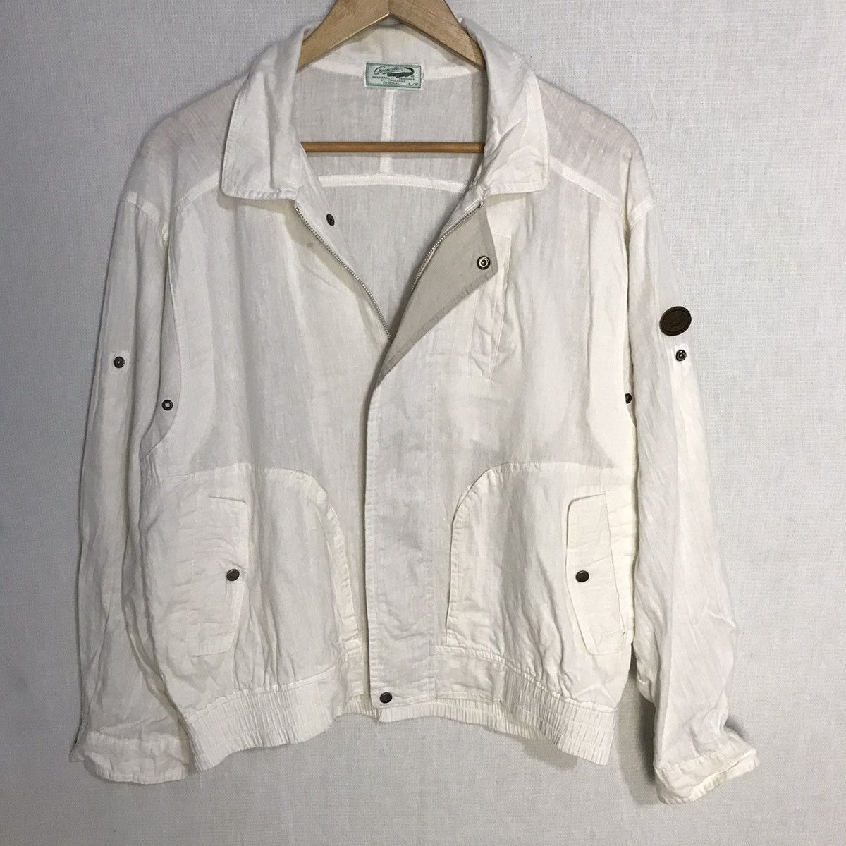 Vintage Vintage crocodile jacket leather patches designed fujihira Size US M / EU 48-50 / 2 - 1 Thumbnail