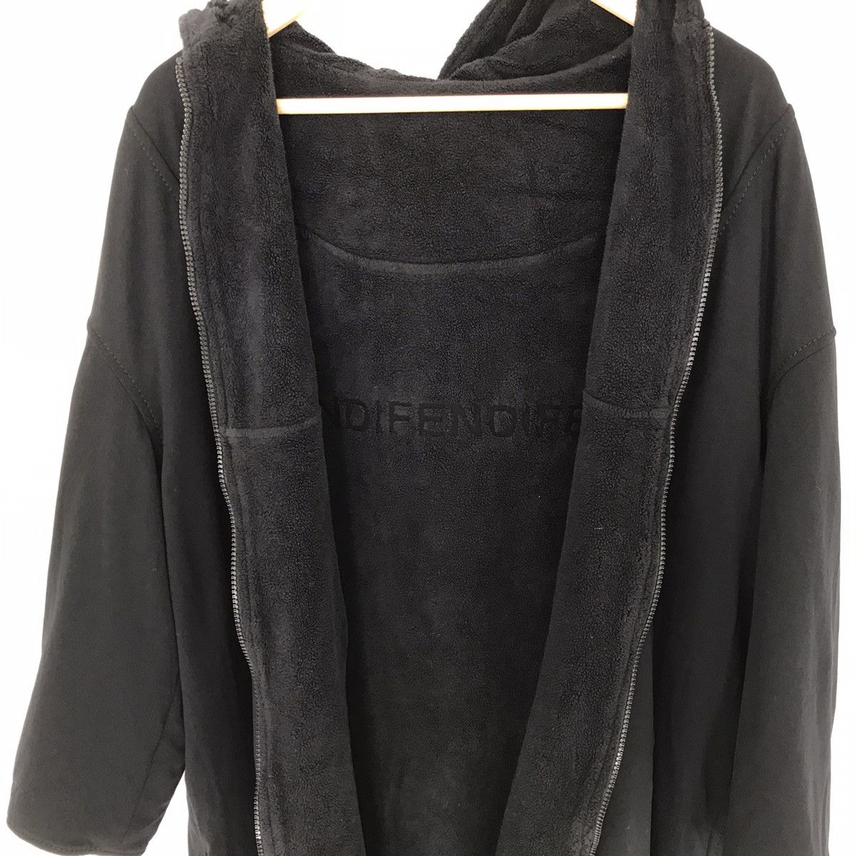 Designer × Fendi Fendi Reversible Black Fleece Hoodie Jacket Size US L / EU 52-54 / 3 - 8 Thumbnail