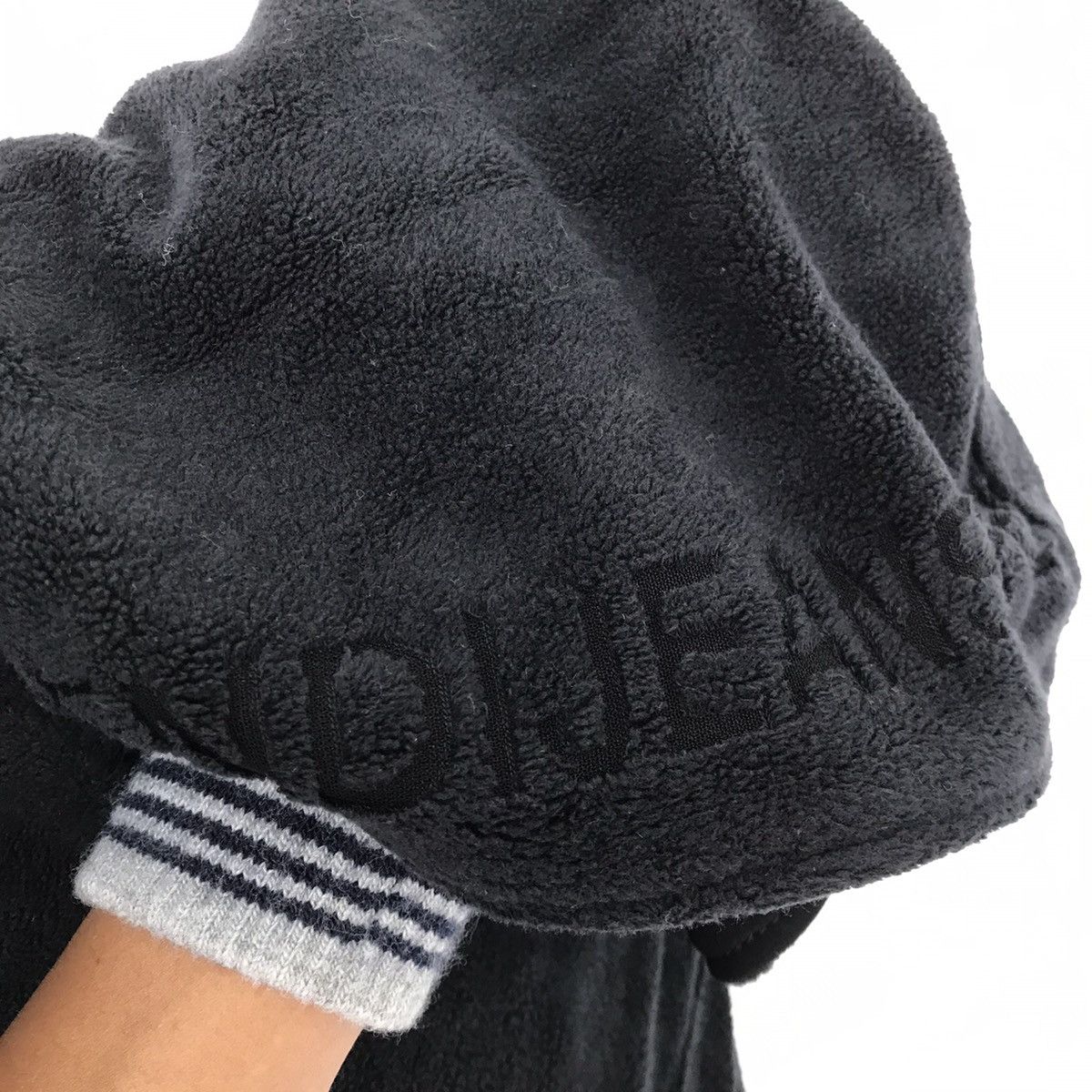 Designer × Fendi Fendi Reversible Black Fleece Hoodie Jacket Size US L / EU 52-54 / 3 - 6 Thumbnail