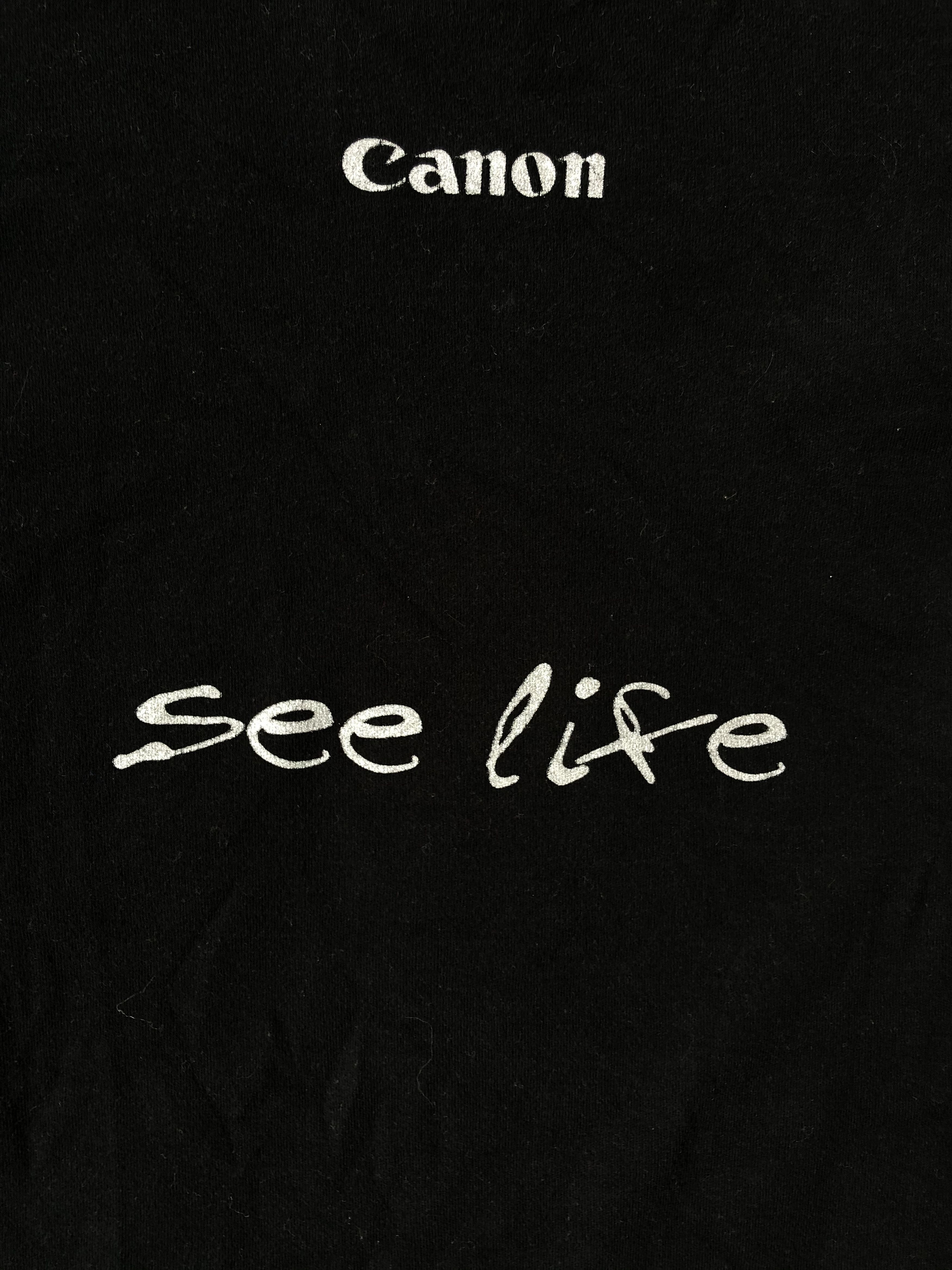 Canon Vintage 90s Canon Promo long sleeve Size US L / EU 52-54 / 3 - 5 Thumbnail