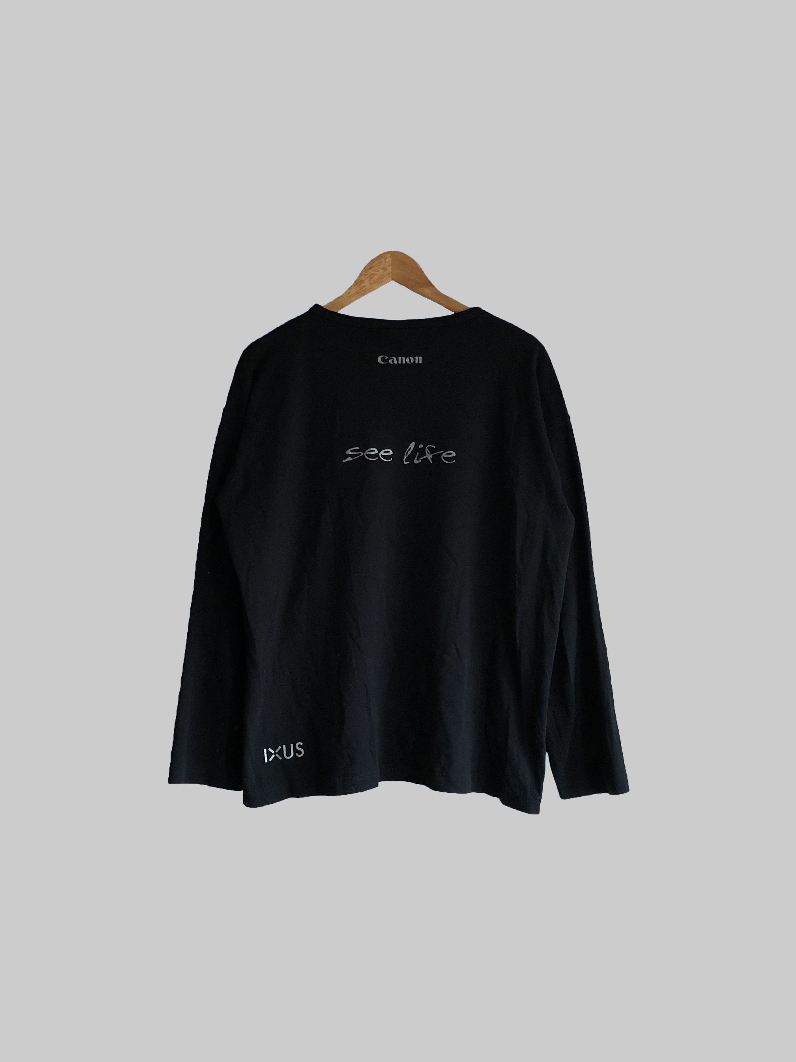 Canon Vintage 90s Canon Promo long sleeve Size US L / EU 52-54 / 3 - 2 Thumbnail