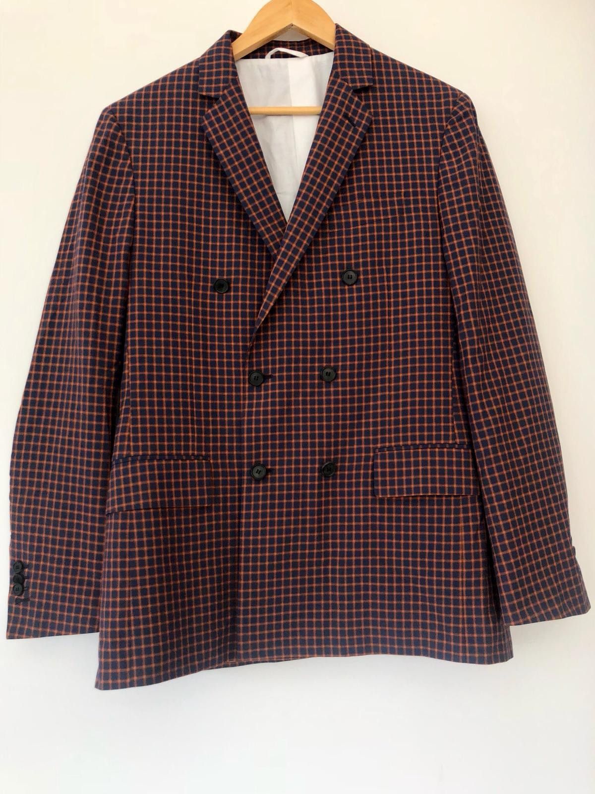 Calvin Klein 205W39NYC × Raf Simons SS18 Runway Checked Knives Suit Size 48R - 7 Thumbnail