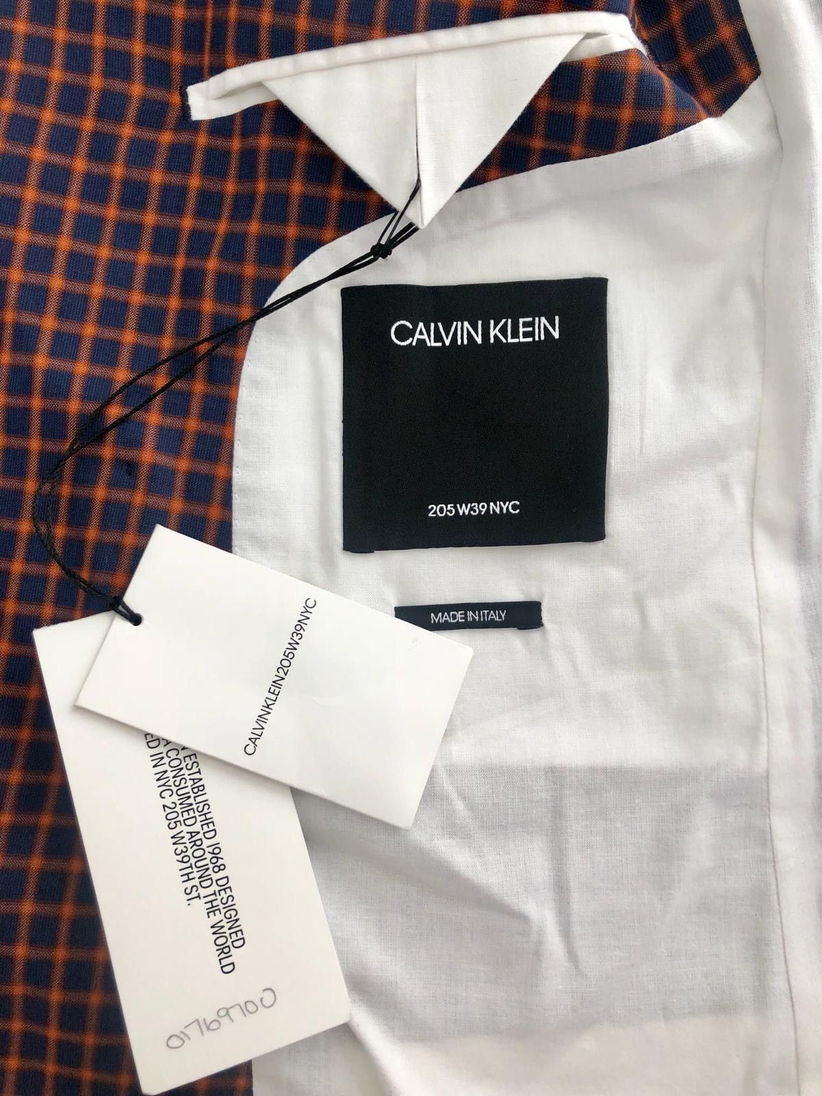 Calvin Klein 205W39NYC × Raf Simons SS18 Runway Checked Knives Suit Size 48R - 9 Thumbnail