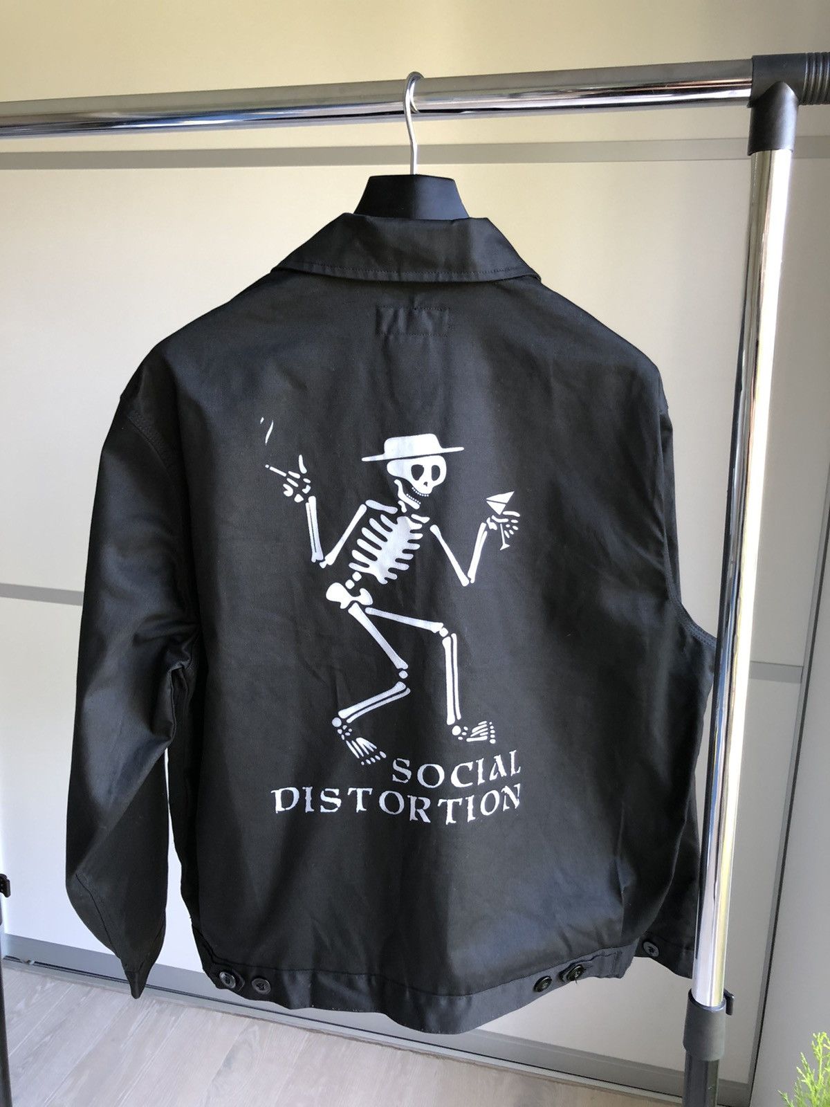 Dickies Dickies Social Distortion Black Work Jacket Kanye West
