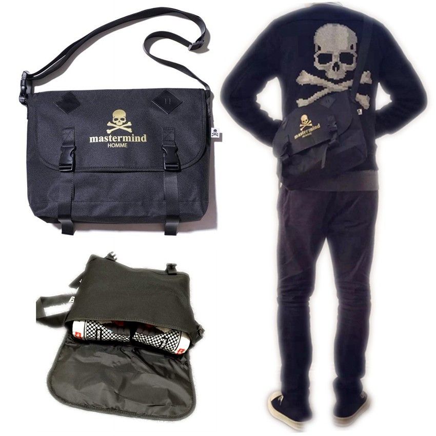 Japanese Brand Mastermind Japan Streetwear New Mastermind Homme Japan Messenger Bag Sling Shoulder Grailed