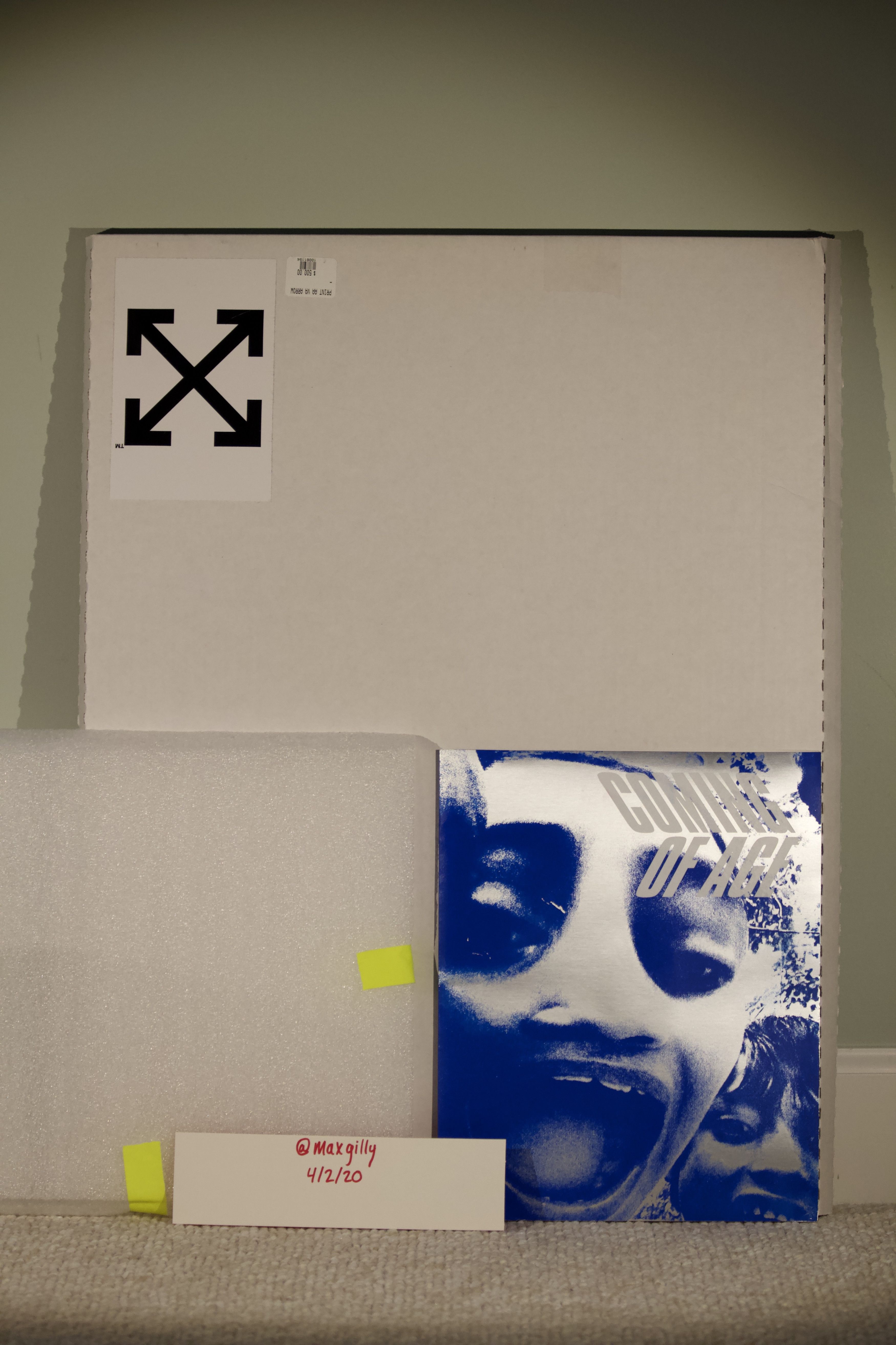 virgil abloh 本 Virgil Abloh Virgil Abloh Coming of Age ZINE [LIMITED