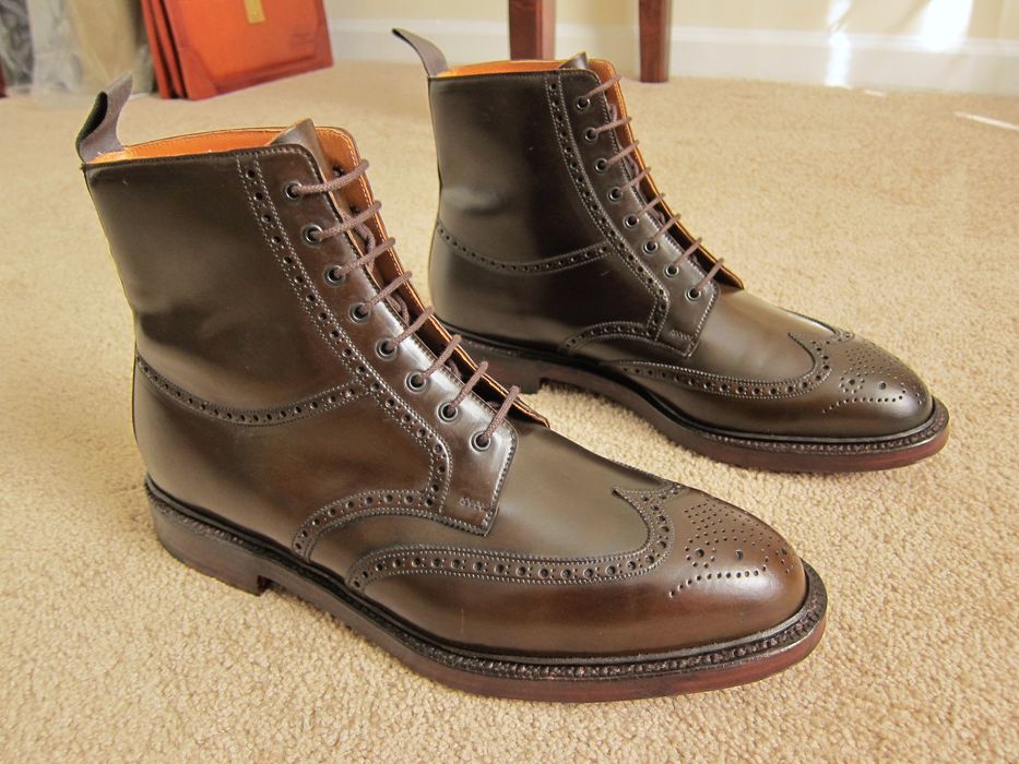 Crockett & Jones RL Lindrick in Shell Cordovan Grailed