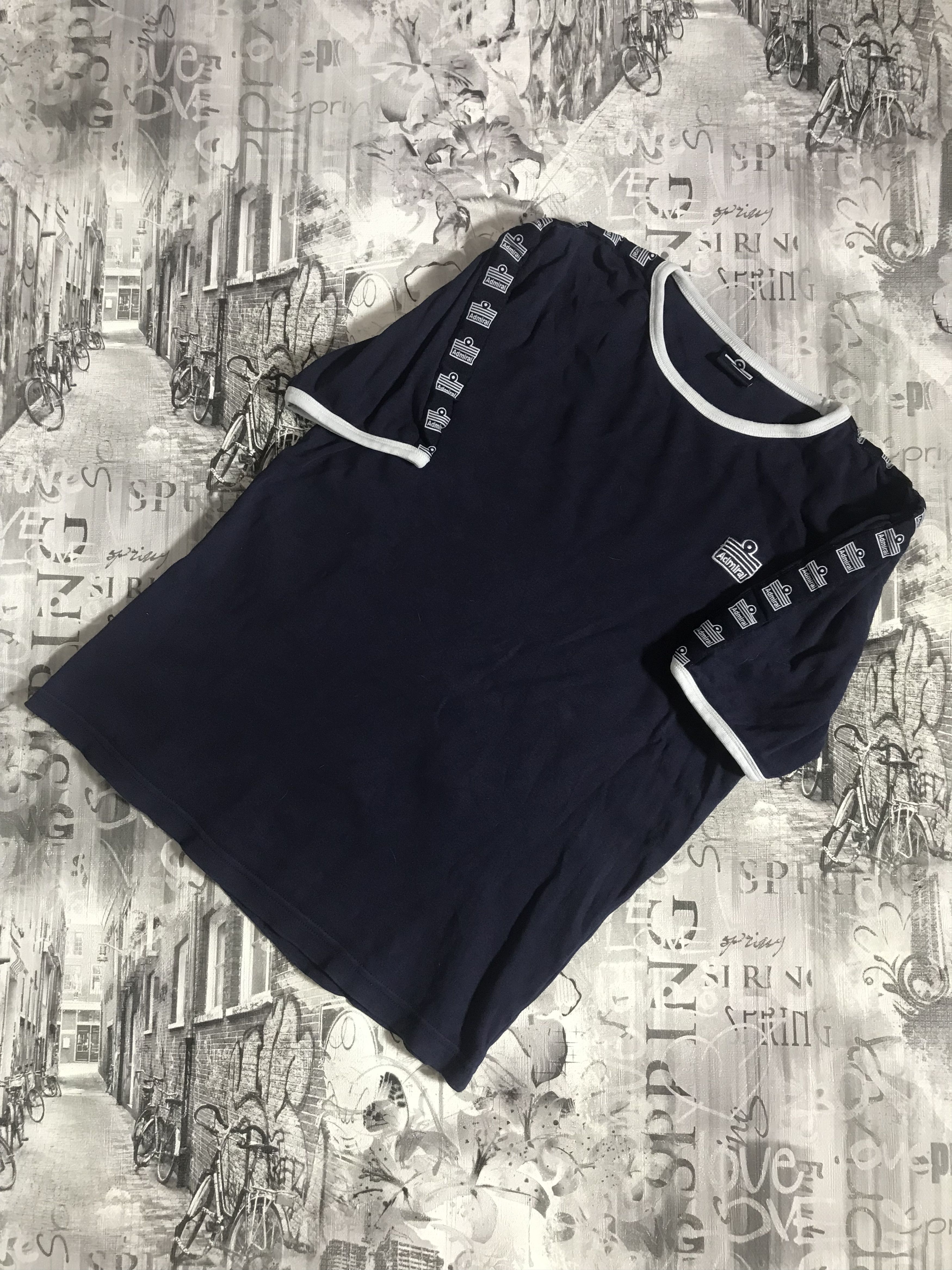 Vintage Vintage Admiral tee Size US S / EU 44-46 / 1 - 1 Thumbnail