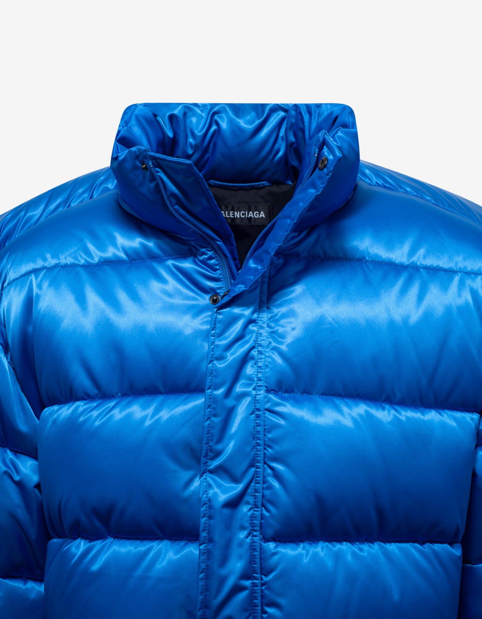 Balenciaga Blue Pinched Puffer Jacket Size 46 Size US S / EU 44-46 / 1 - 3 Thumbnail