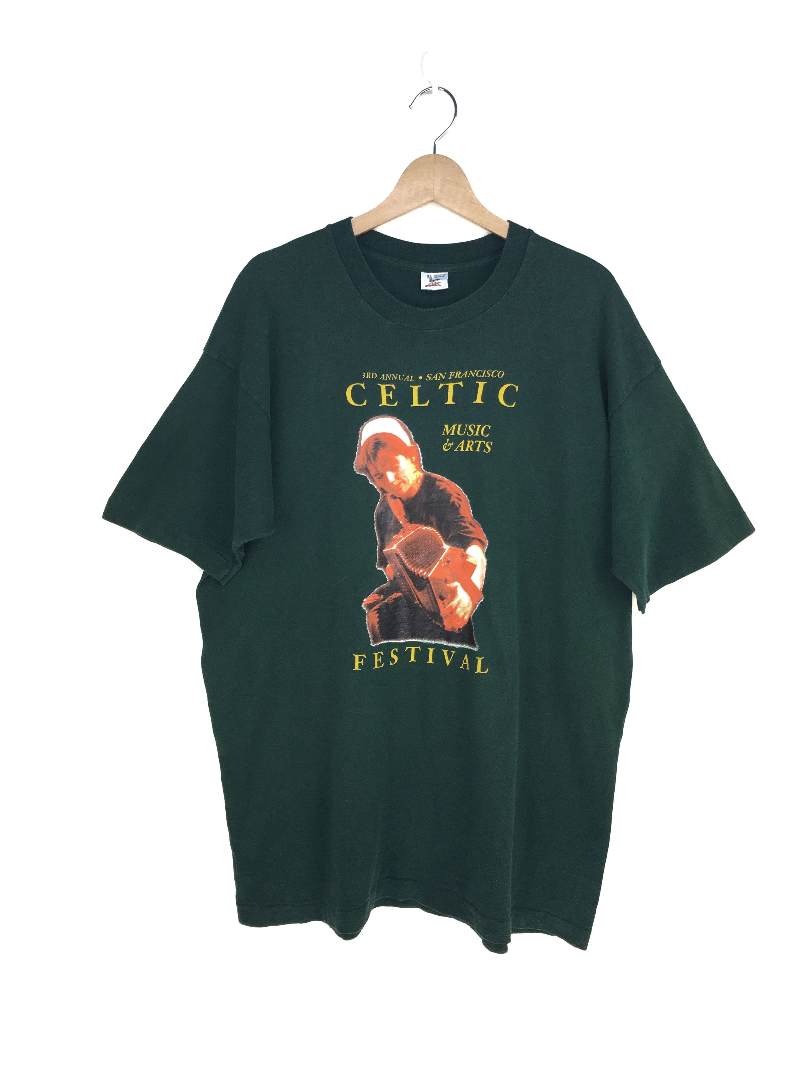 Vintage Vintage 90s CELTIC Music & Arts Festival Shirt Size US XL / EU 56 / 4 - 1 Thumbnail