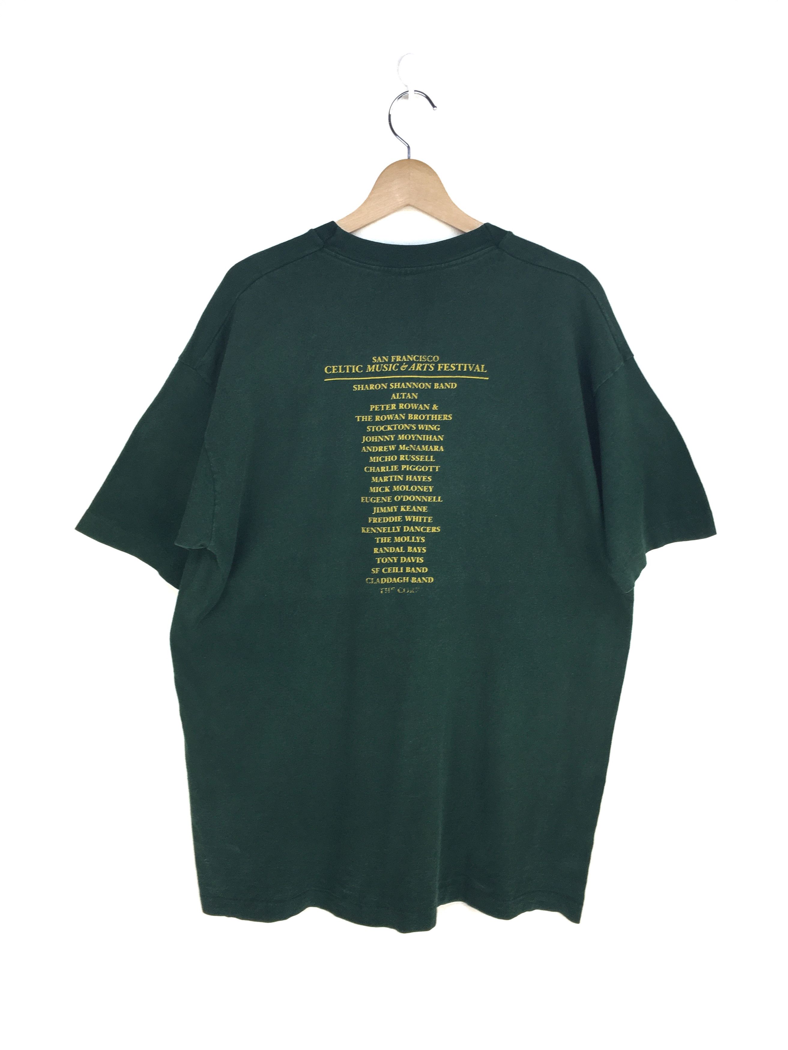 Vintage Vintage 90s CELTIC Music & Arts Festival Shirt Size US XL / EU 56 / 4 - 5 Thumbnail