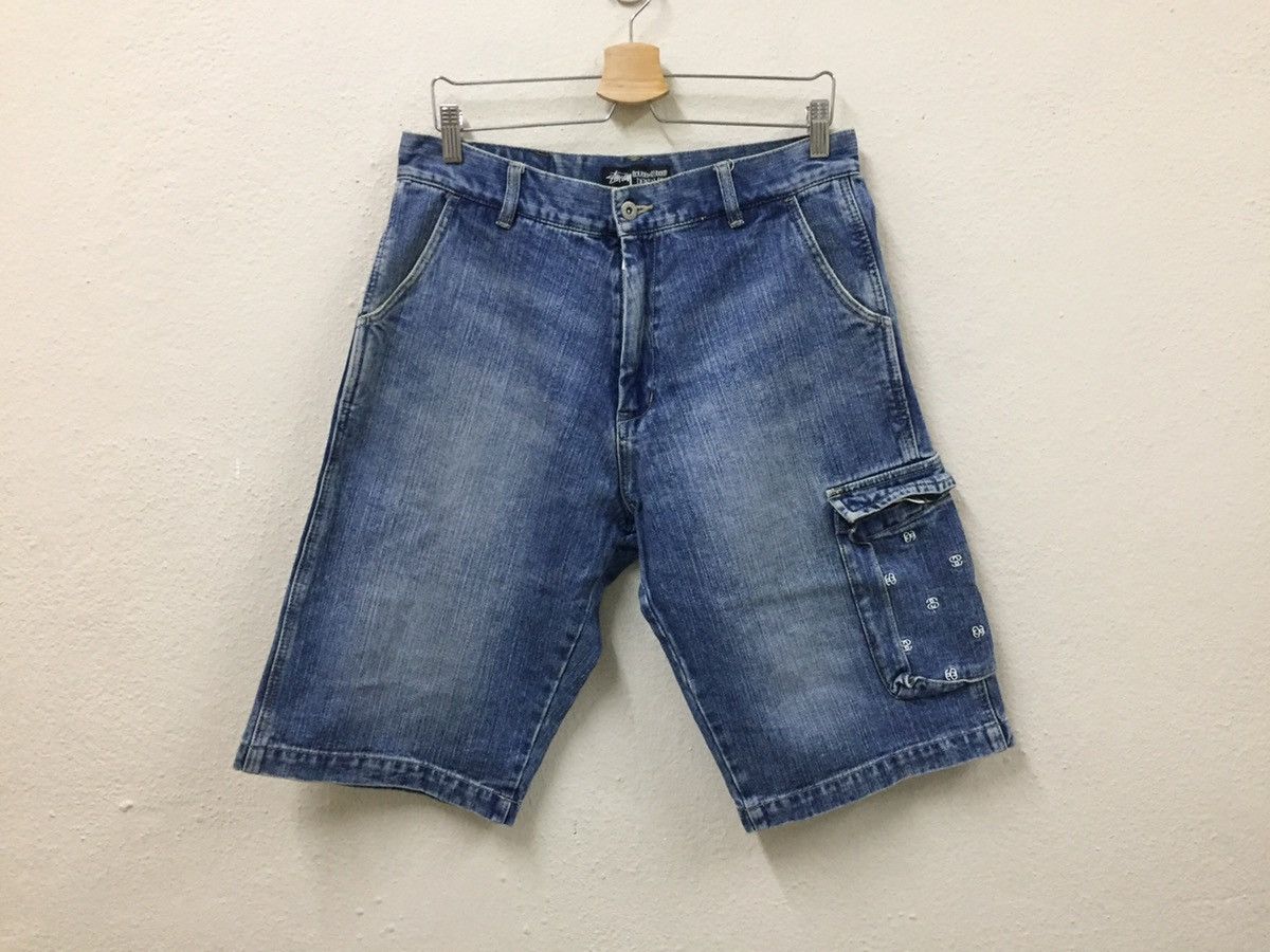 shorts denim and STUSSY rugged rough OLD パンツ