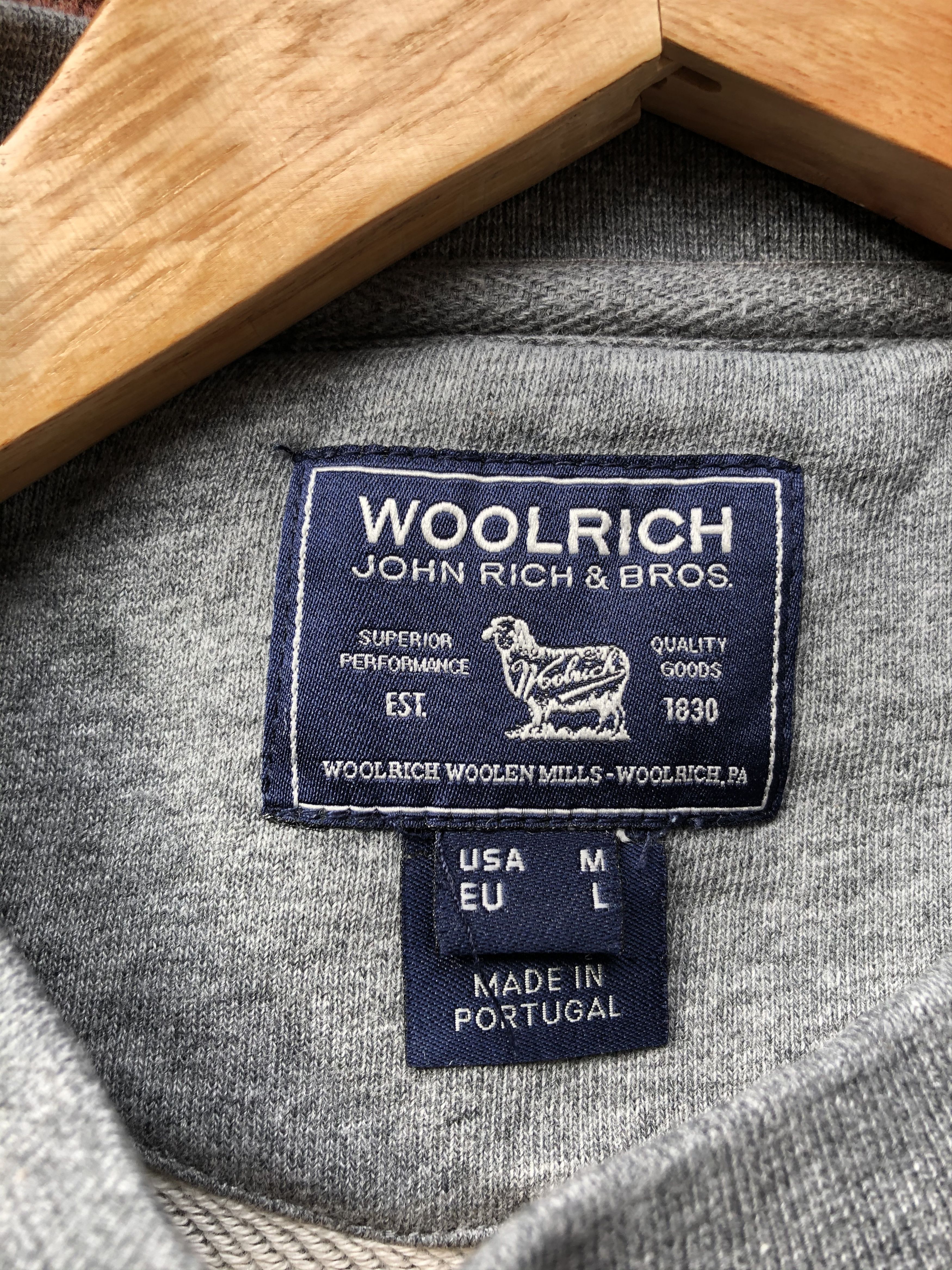 Vintage Vintage Woolrich John Rich & Bros. sweatshirt Size US M / EU 48-50 / 2 - 3 Thumbnail