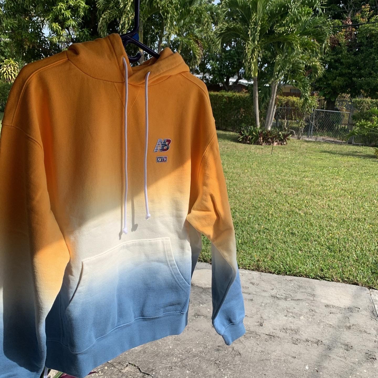 Kith New Balance Ombre Hoodie Outerwear