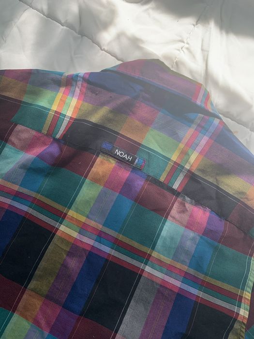 Noah black madras plaid flannel | Grailed